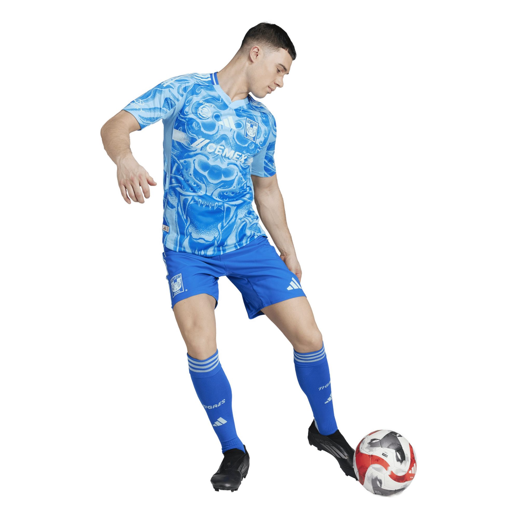 adidas Men's Tigres Blue Away Replica Jersey product image