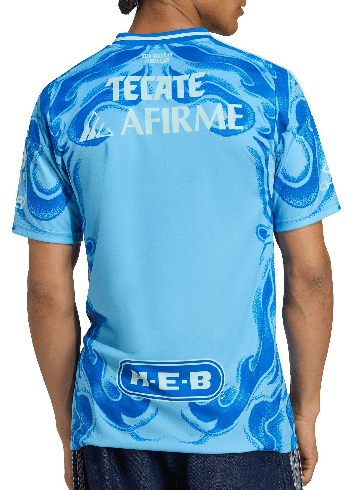 adidas Men's Tigres Blue Away Replica Jersey product image