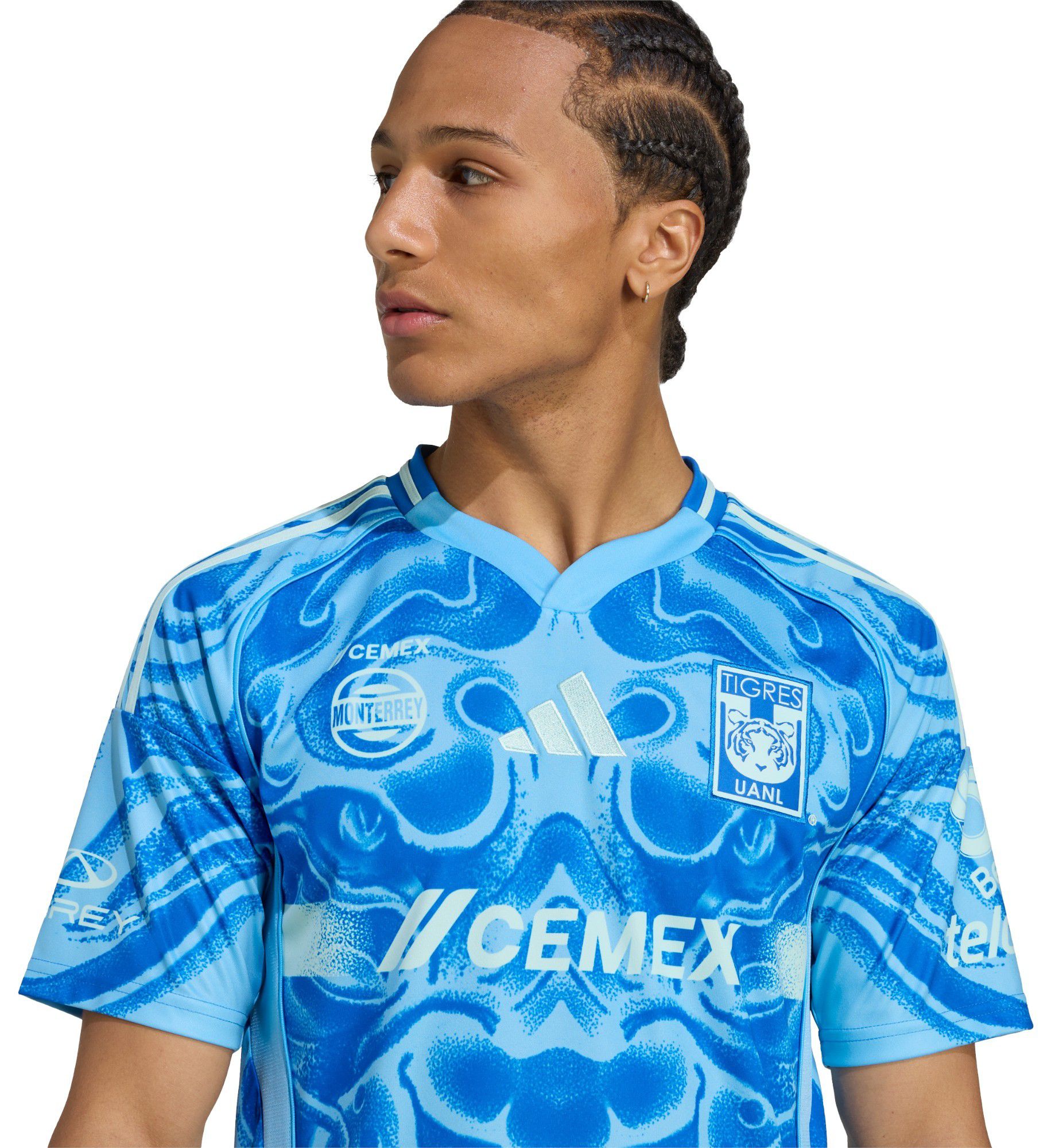 adidas Men's Tigres Blue Away Replica Jersey product image