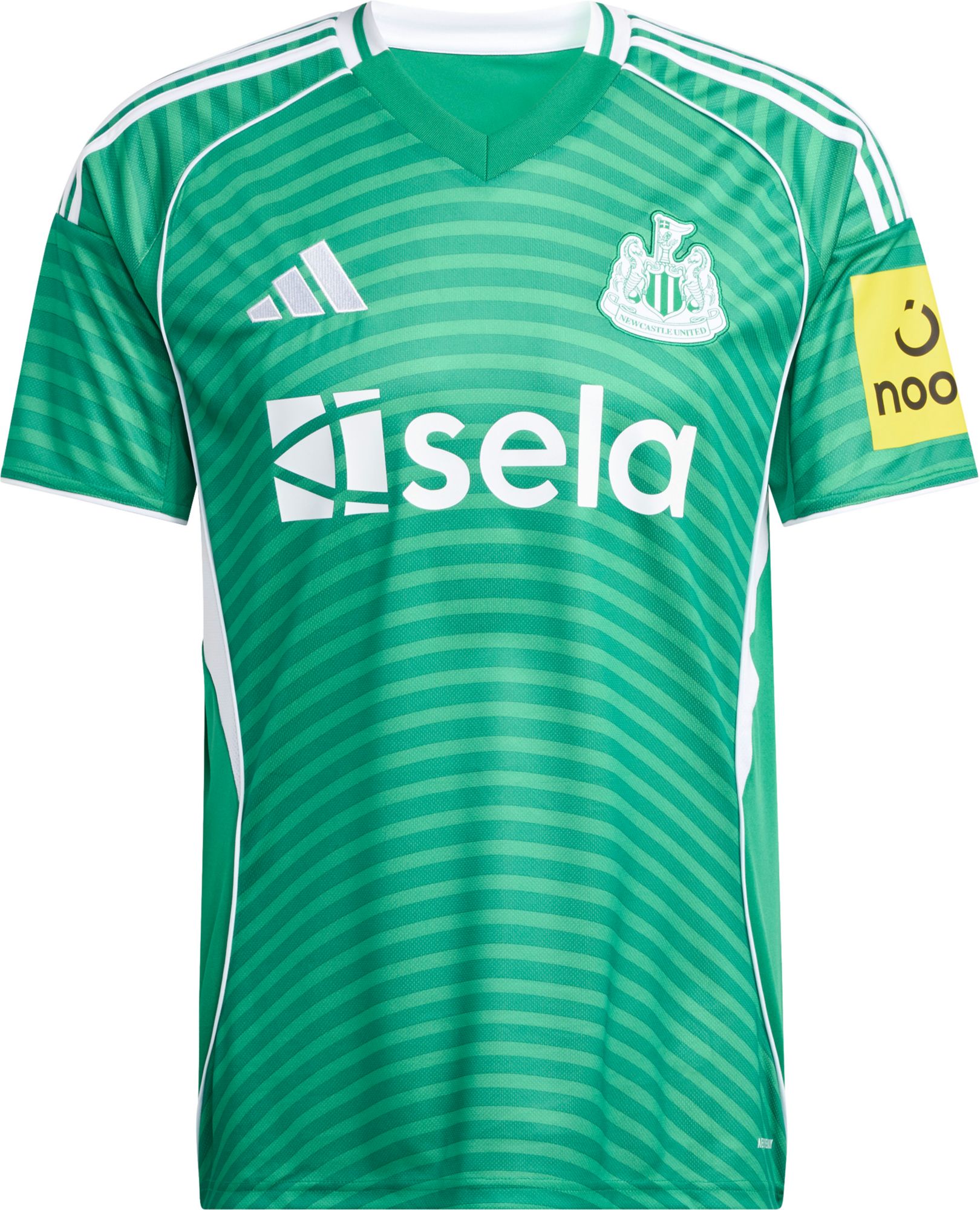 adidas Men's Newcastle 2025-26 Green Away Replica Jersey product image