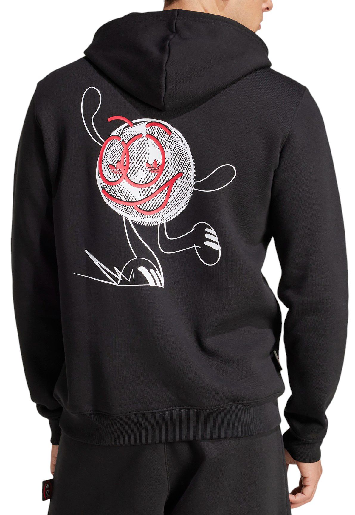 adidas Men's Ajax Amsterdam 2024 Black Hoodie product image