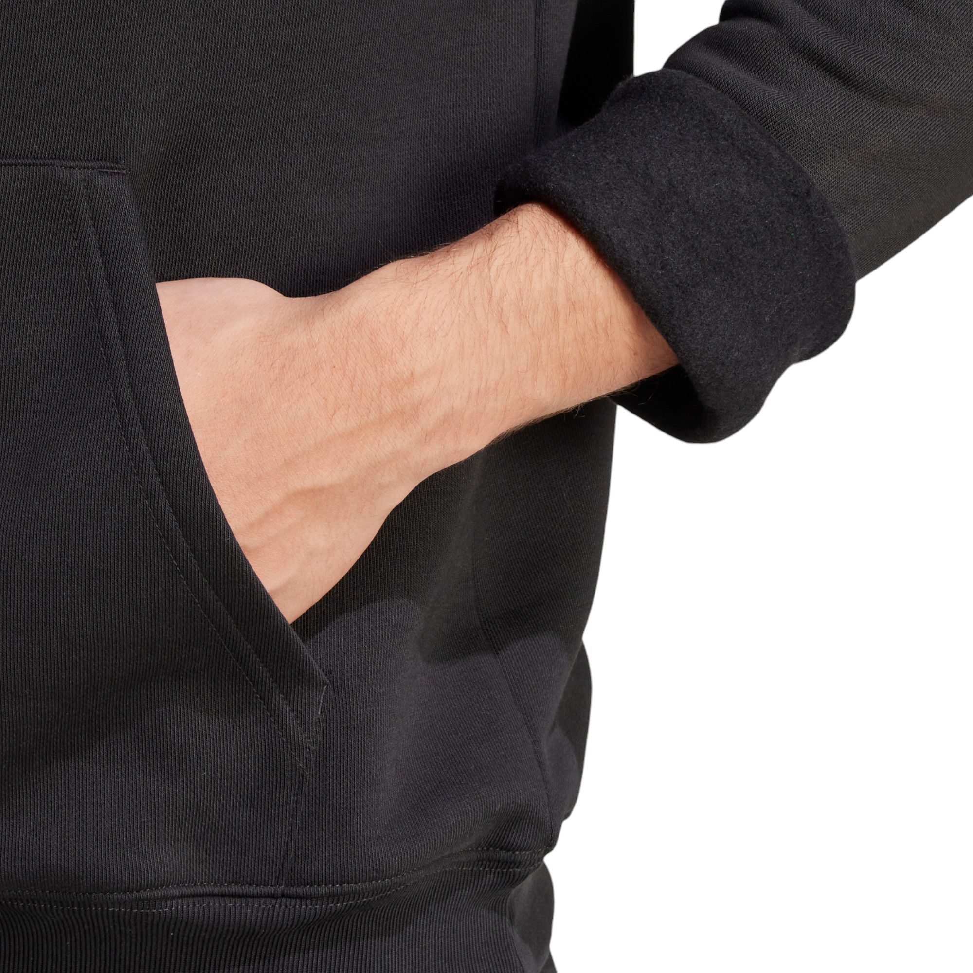 adidas Men's Ajax Amsterdam 2024 Black Hoodie product image