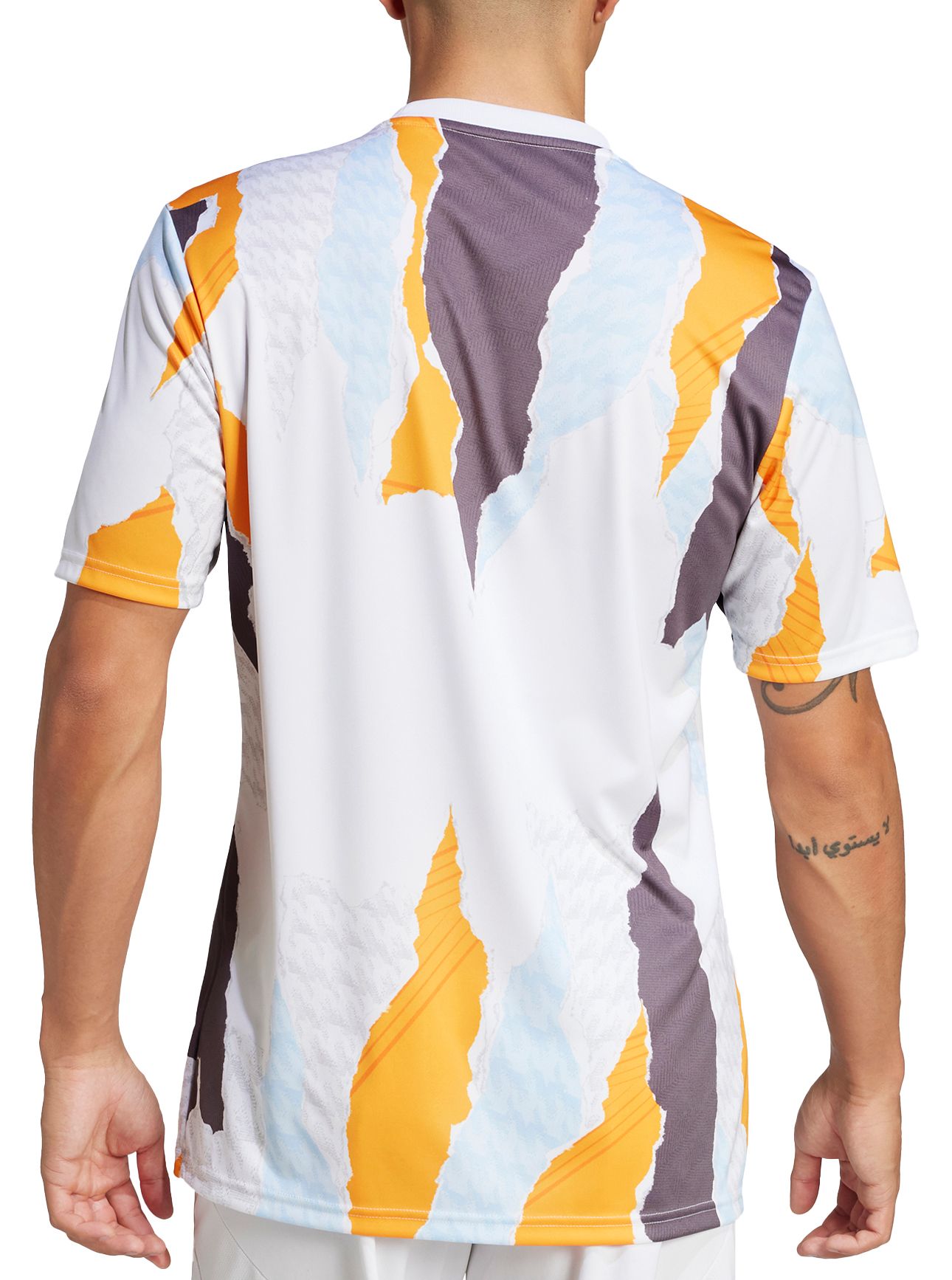 adidas Adult Real Madrid 2024 White Prematch Jersey product image