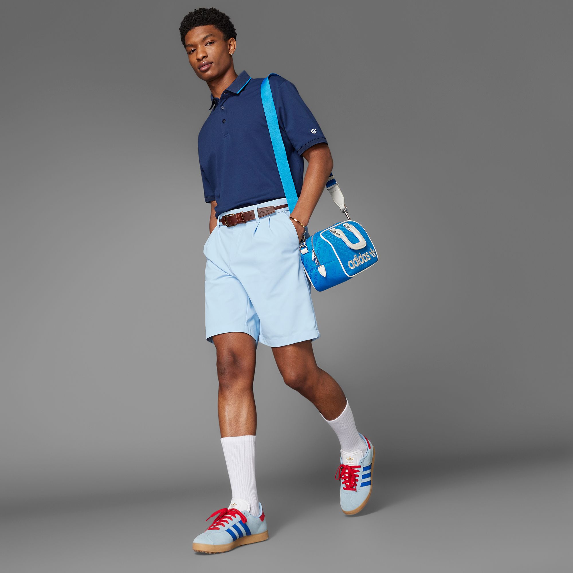 adidas Adult Orginals Trefoil Golf Crew Sock product image