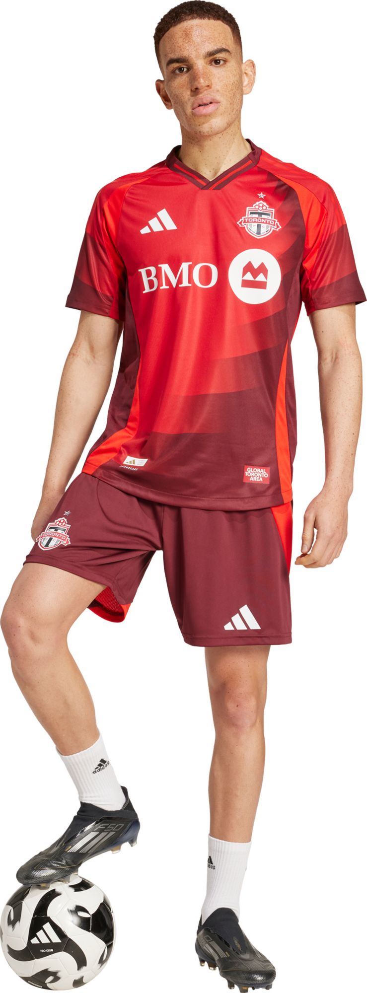 adidas Adult Toronto FC 2025 Primary Authentic "The Club Kit" Jersey product image