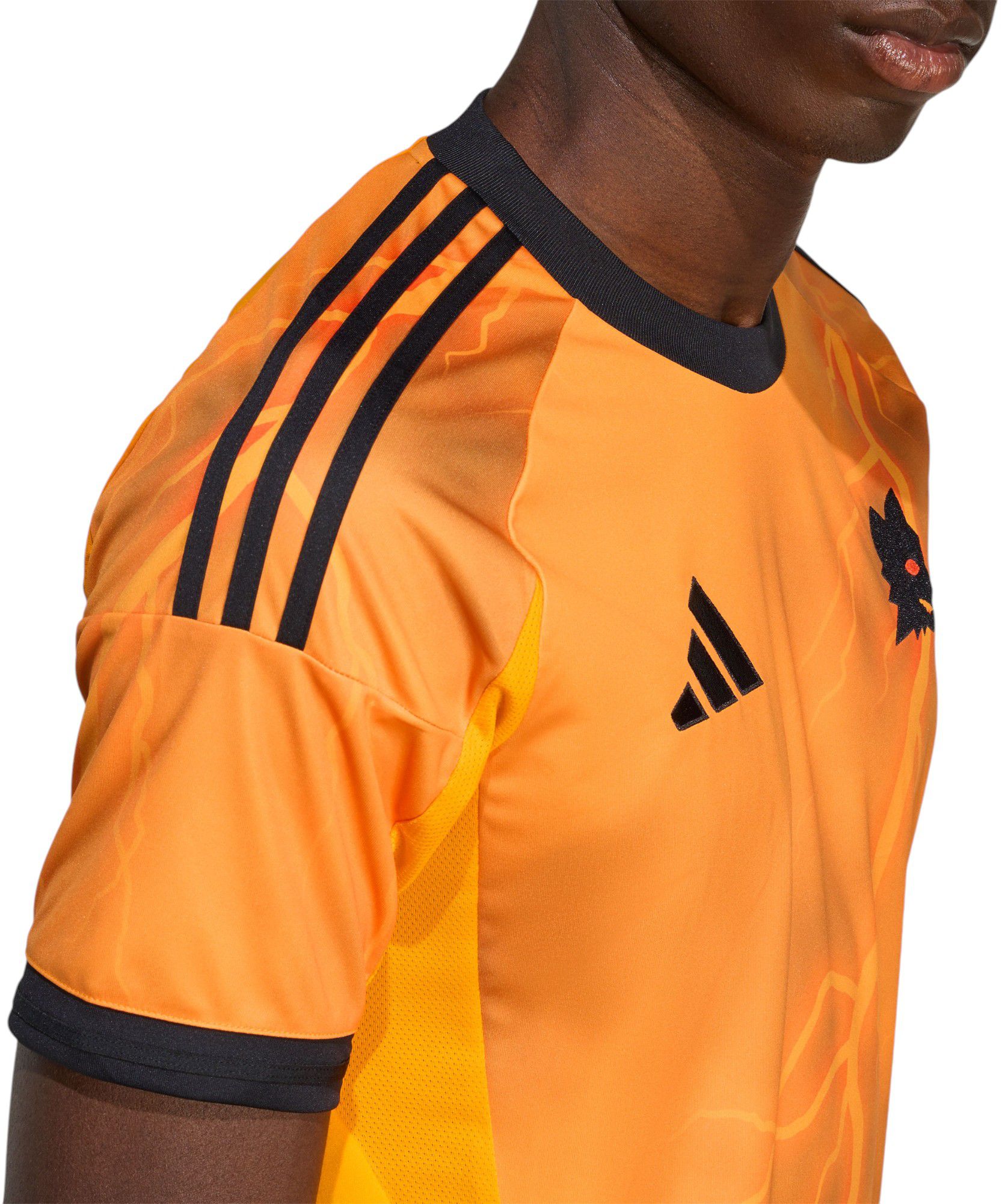 adidas Men's AS Roma 2025 Orange Away Replica Jersey product image