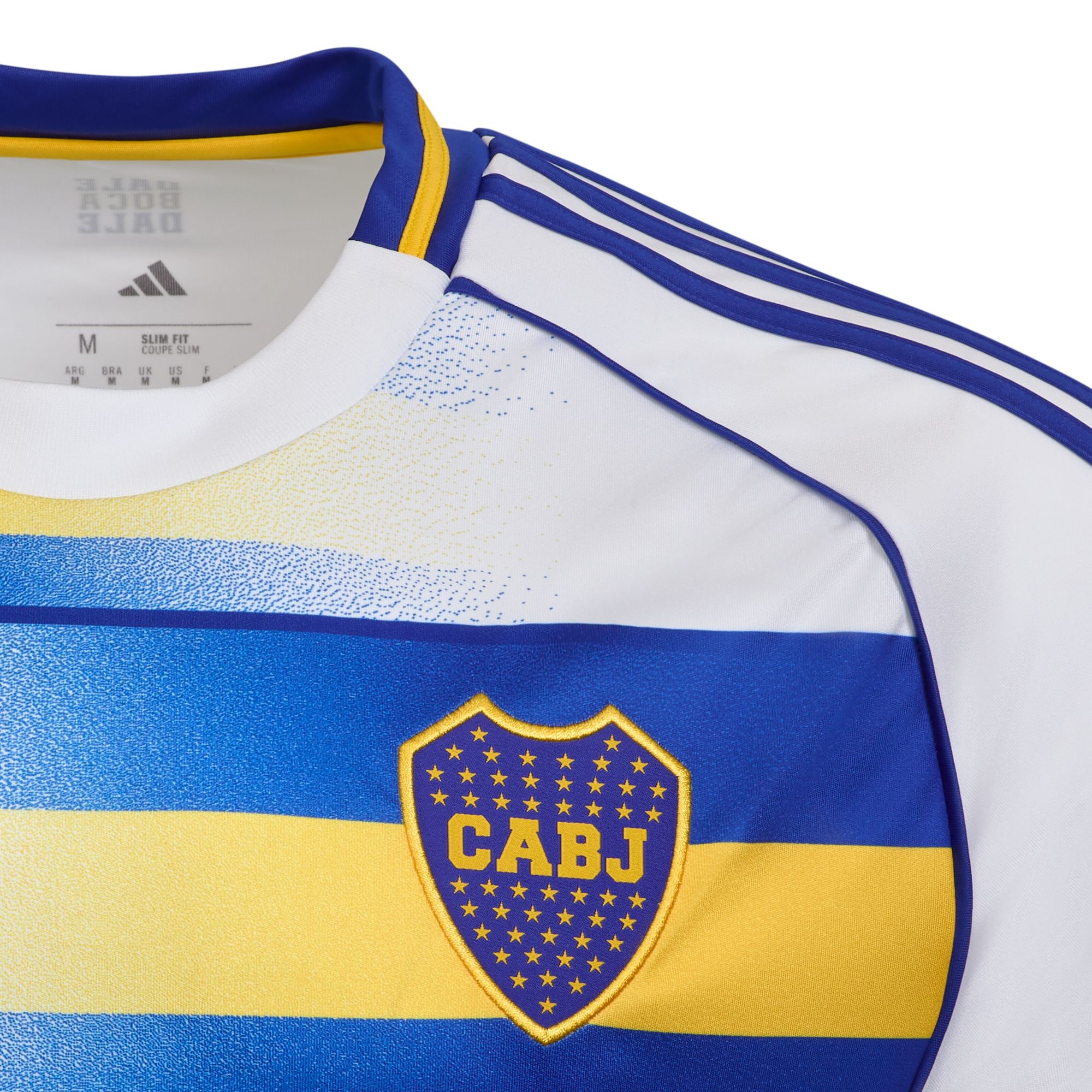 adidas Men's Boca Juniors 2025 White Replica Jersey product image
