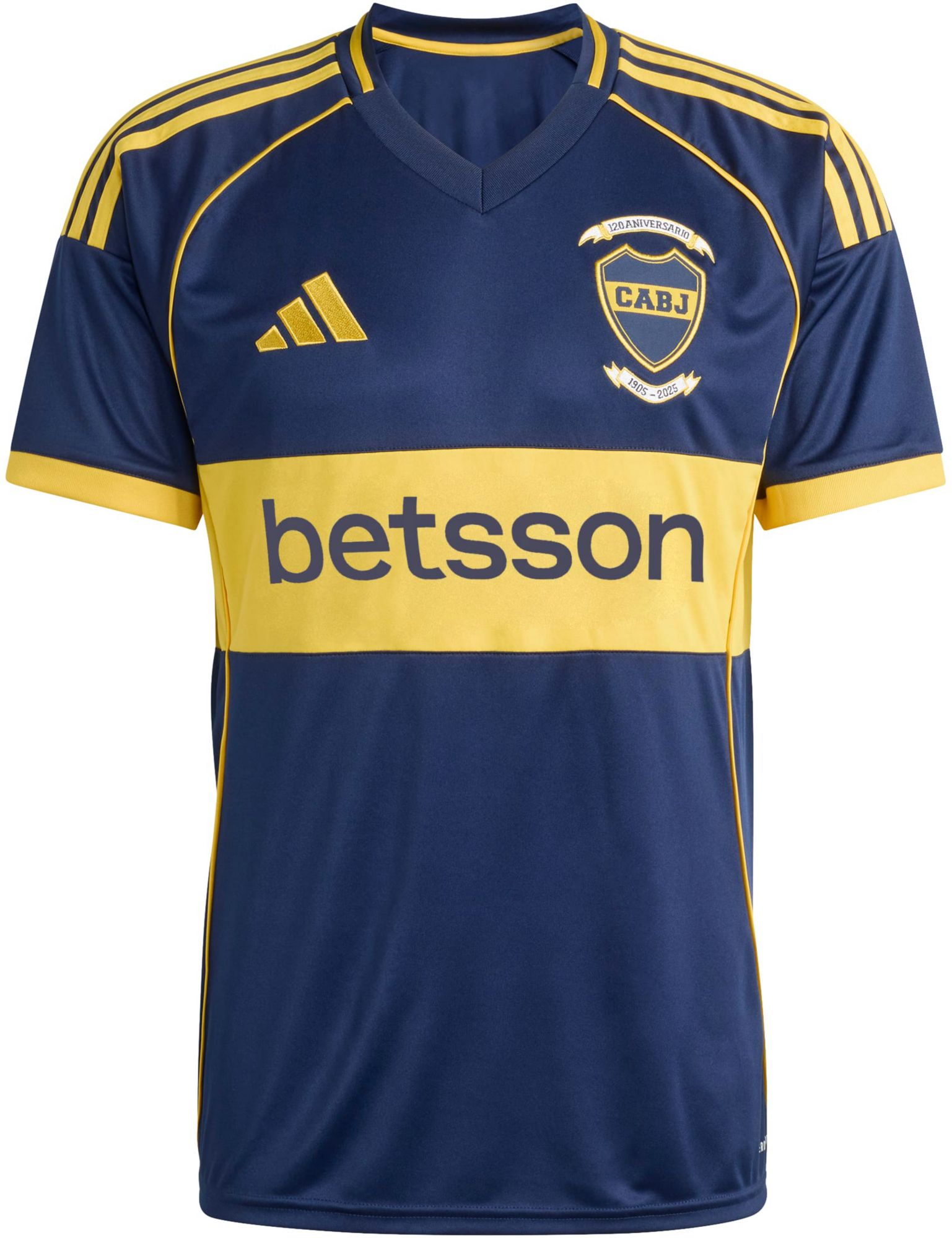 adidas Adult Boca Juniors 2025 Indigo Home Replica Jersey product image