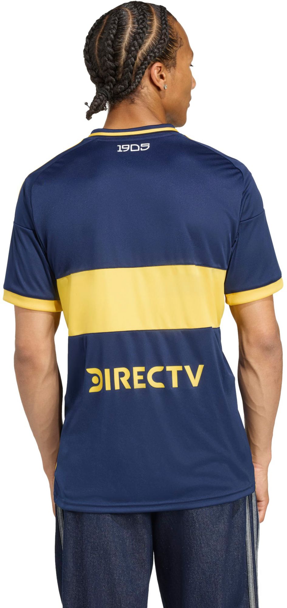 adidas Adult Boca Juniors 2025 Indigo Home Replica Jersey product image