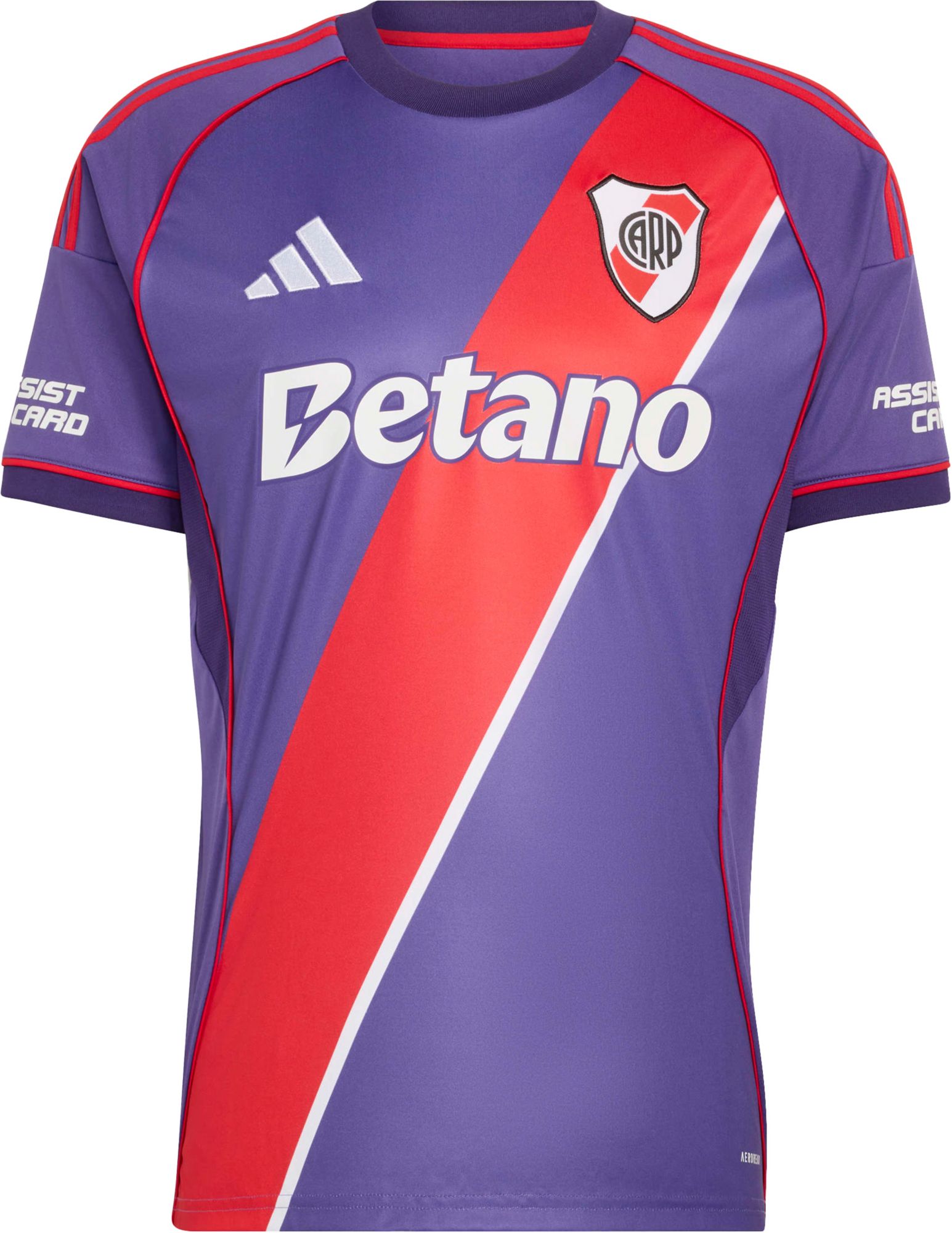 adidas Men's River Plate 2025 Purple Replica Jersey product image