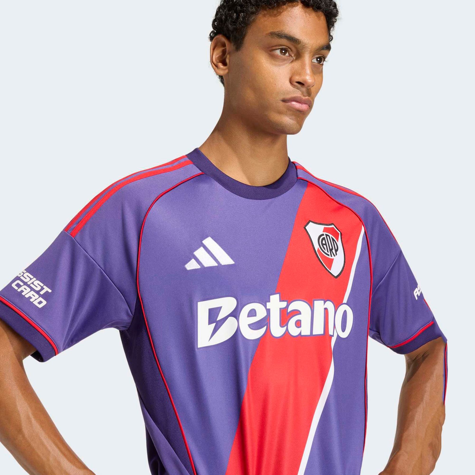 adidas Men's River Plate 2025 Purple Replica Jersey product image