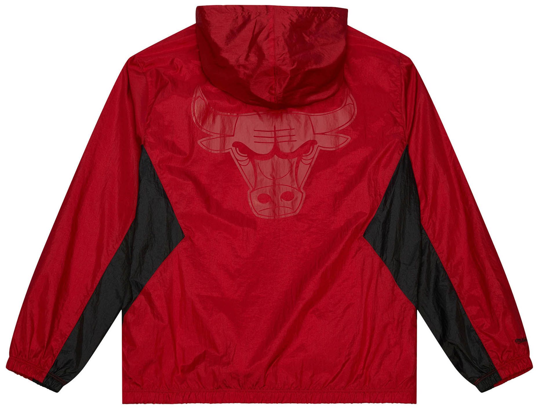Mitchell & Ness Men's Chicago Bulls Red Playmaker Full-Zip Windbreaker product image