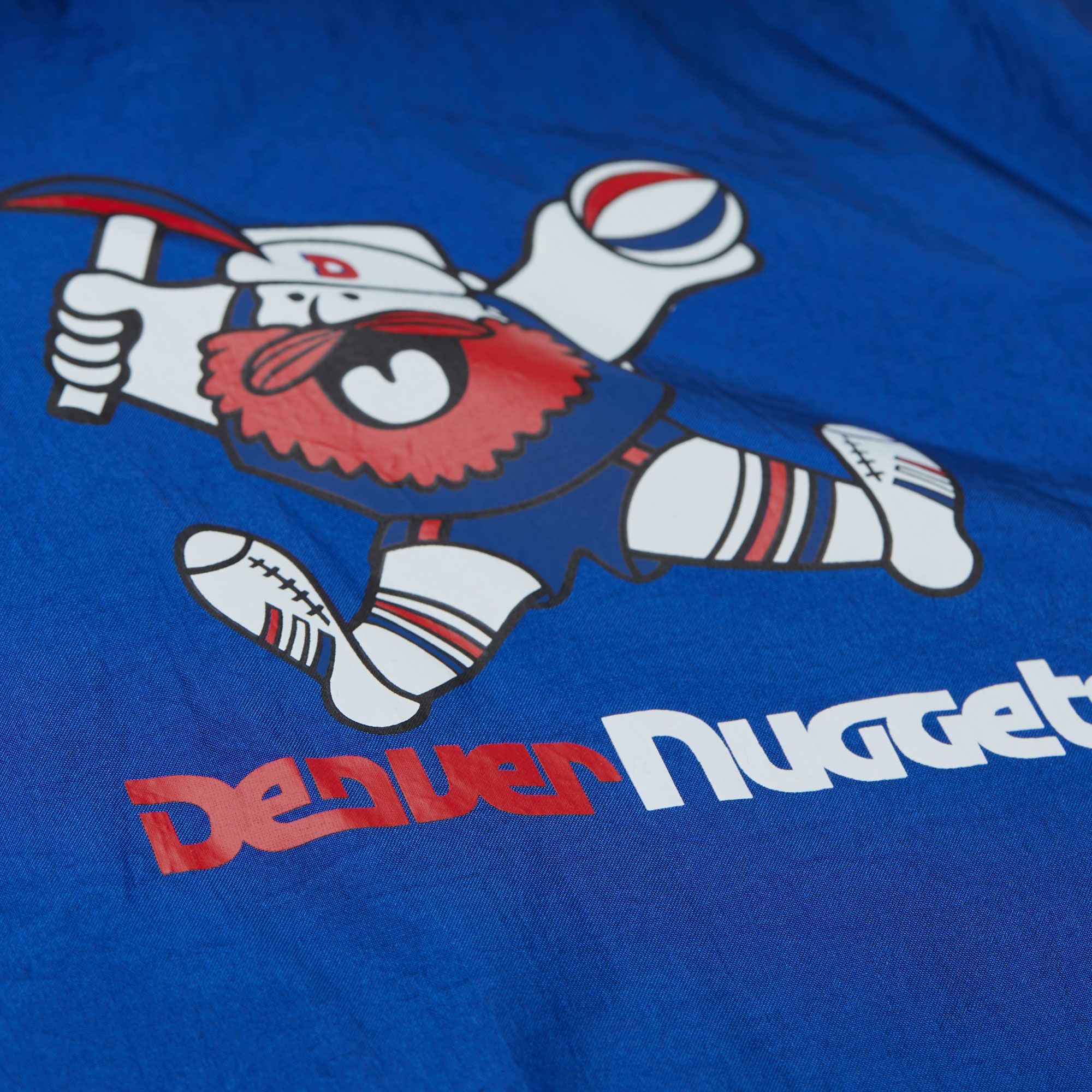 Mitchell & Ness Men's Denver Nuggets Royal Playmaker Full-Zip Windbreaker product image