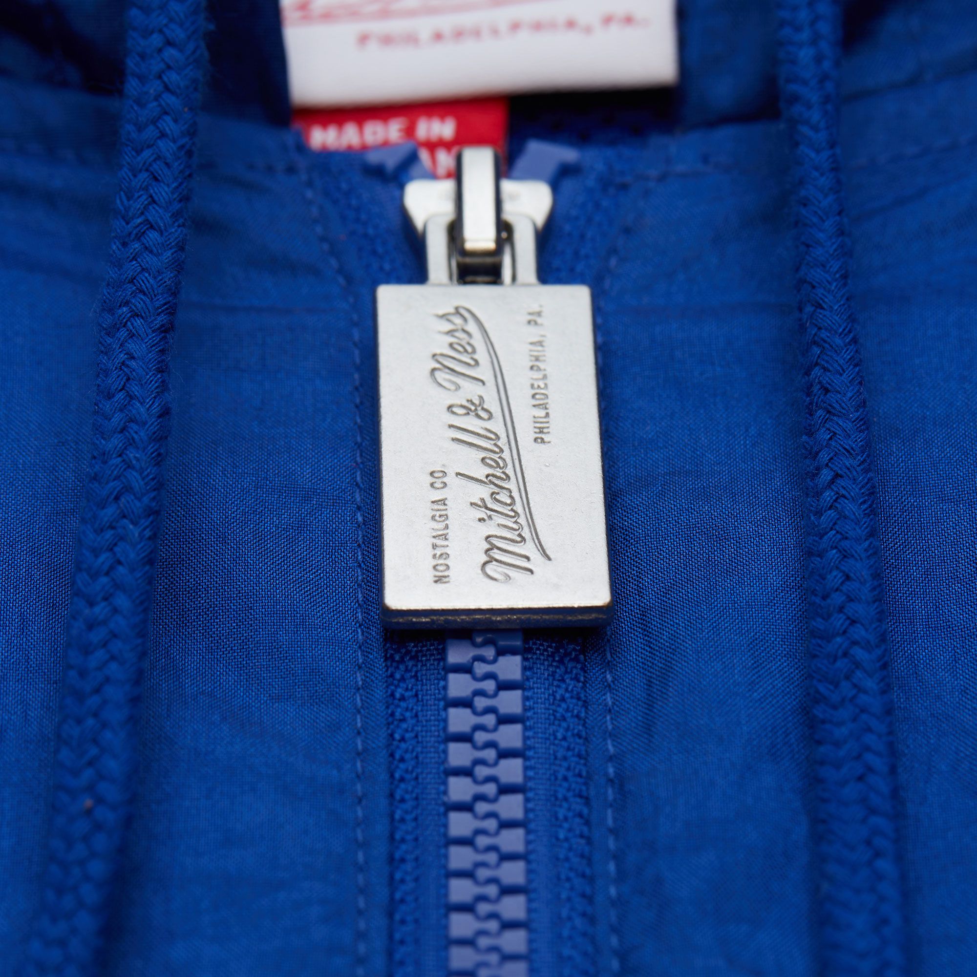 Mitchell & Ness Men's Denver Nuggets Royal Playmaker Full-Zip Windbreaker product image