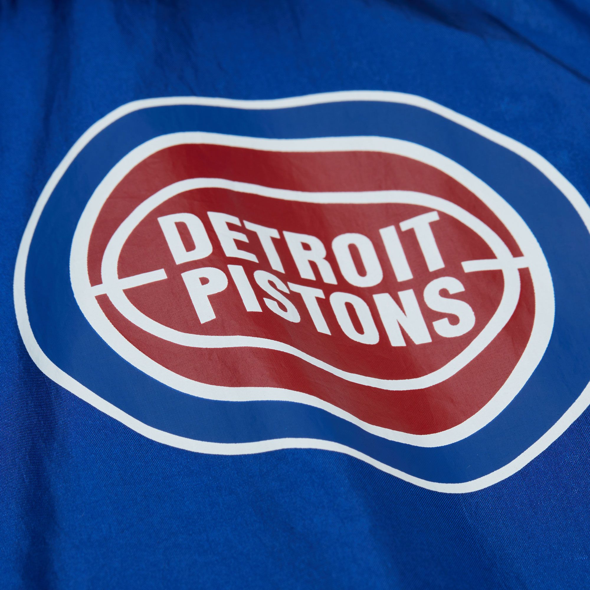 Mitchell & Ness Men's Detroit Pistons Royal Playmaker Full-Zip Windbreaker product image