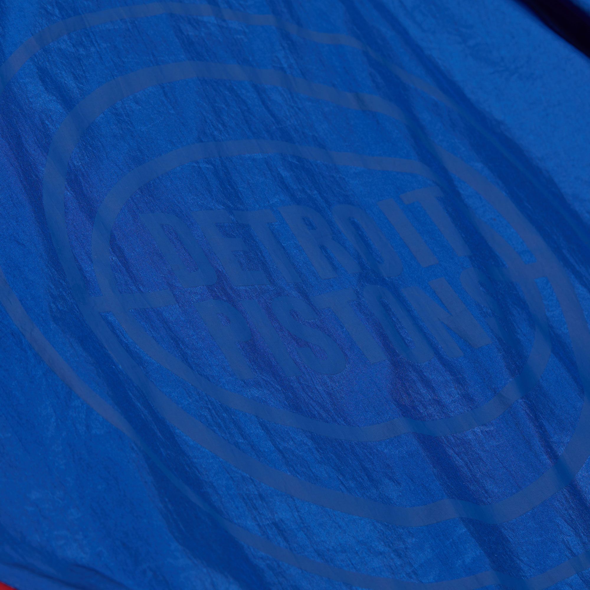 Mitchell & Ness Men's Detroit Pistons Royal Playmaker Full-Zip Windbreaker product image