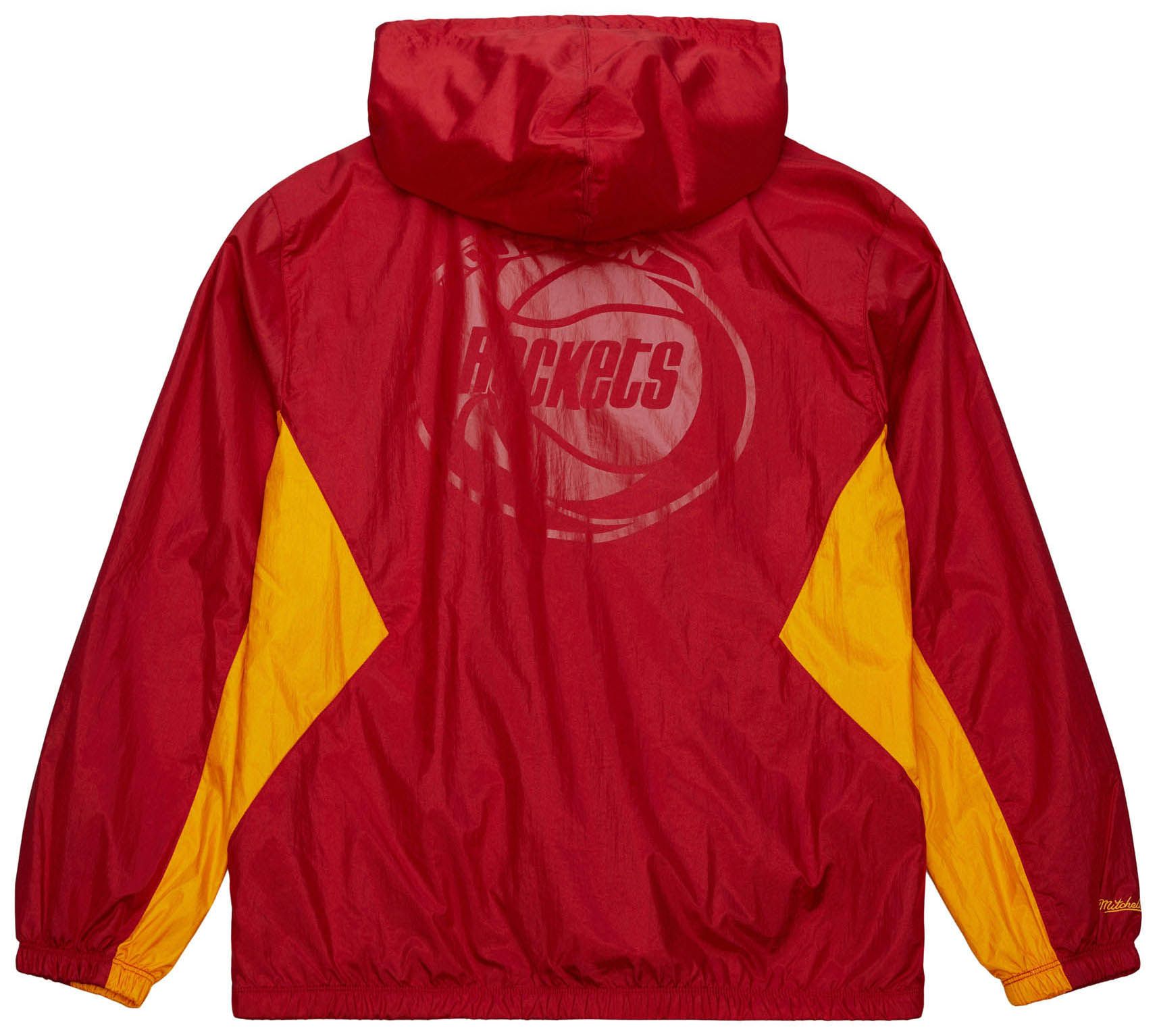 Mitchell & Ness Men's Houston Rockets Red Playmaker Full-Zip Windbreaker product image