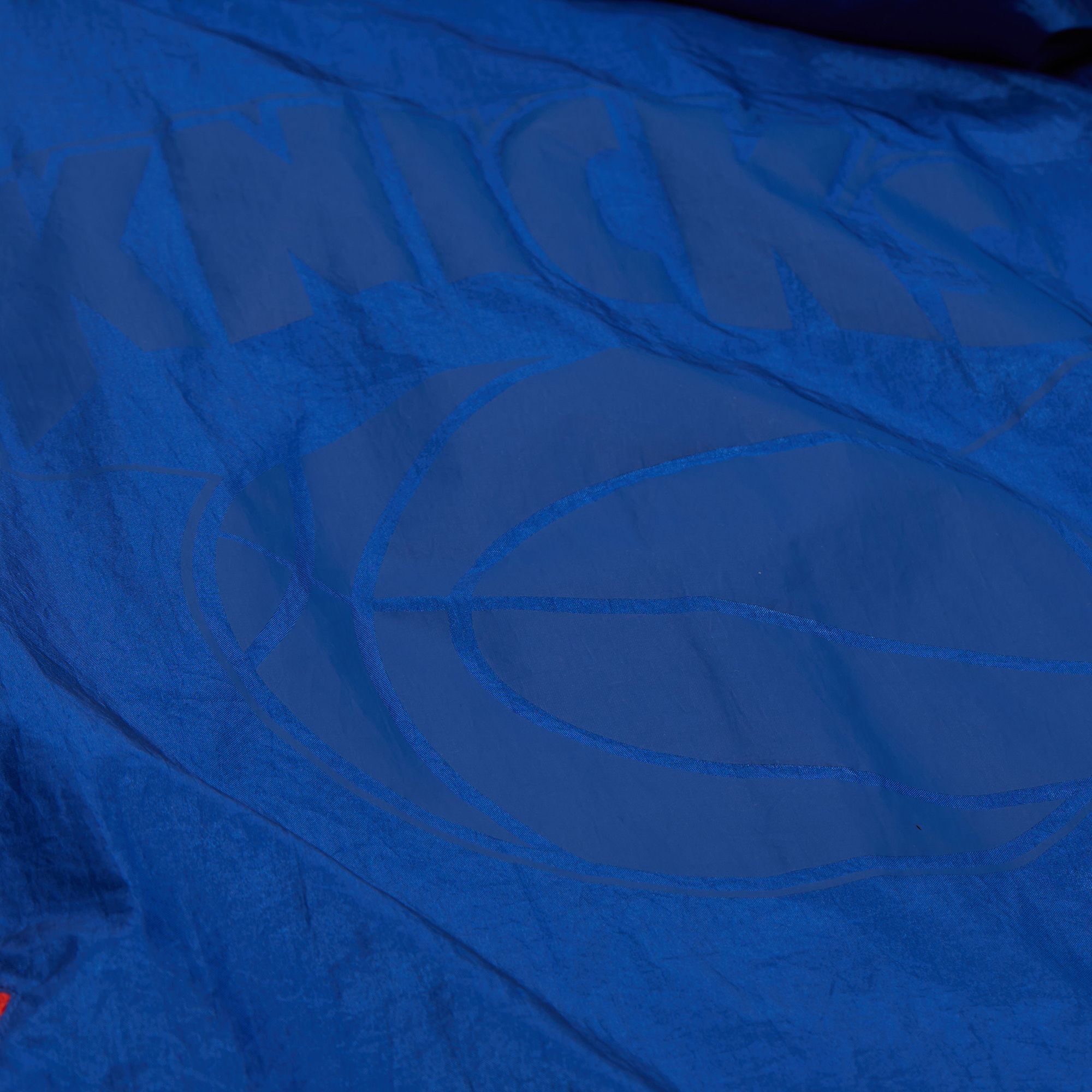 Mitchell & Ness Men's New York Knicks Royal Playmaker Full-Zip Windbreaker product image