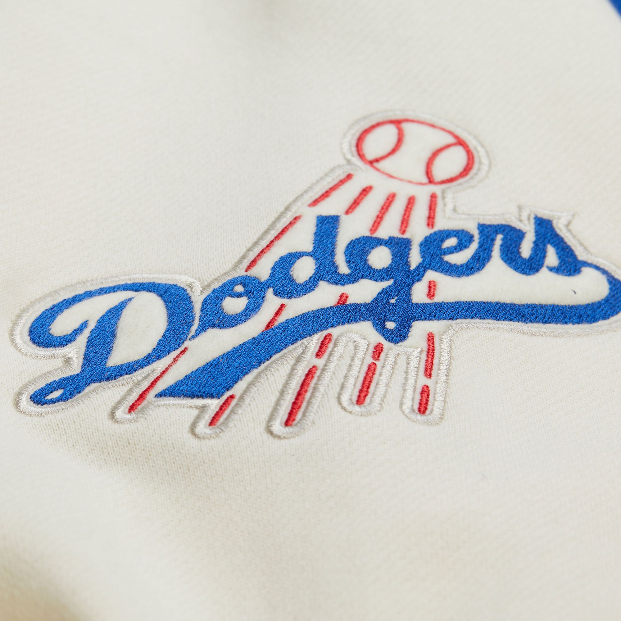 Mitchell & Ness Men's Los Angeles Dodgers Royal Courtside Hooded Jacket product image