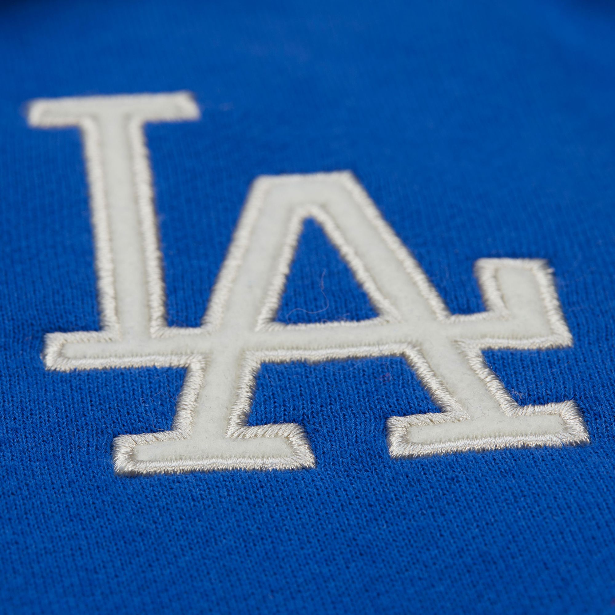 Mitchell & Ness Men's Los Angeles Dodgers Royal Courtside Hooded Jacket product image