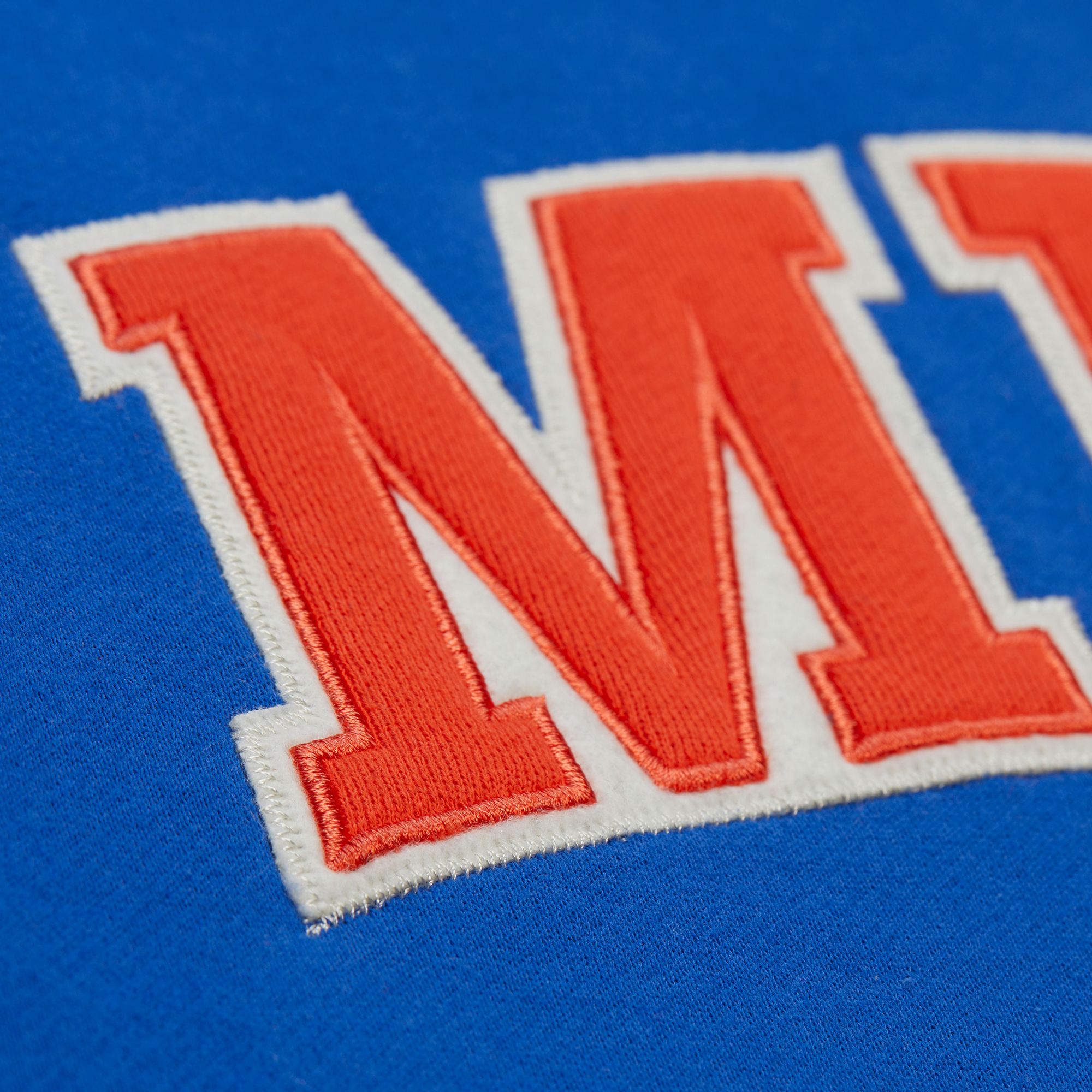 Mitchell & Ness Men's New York Mets Royal Courtside Hooded Jacket product image