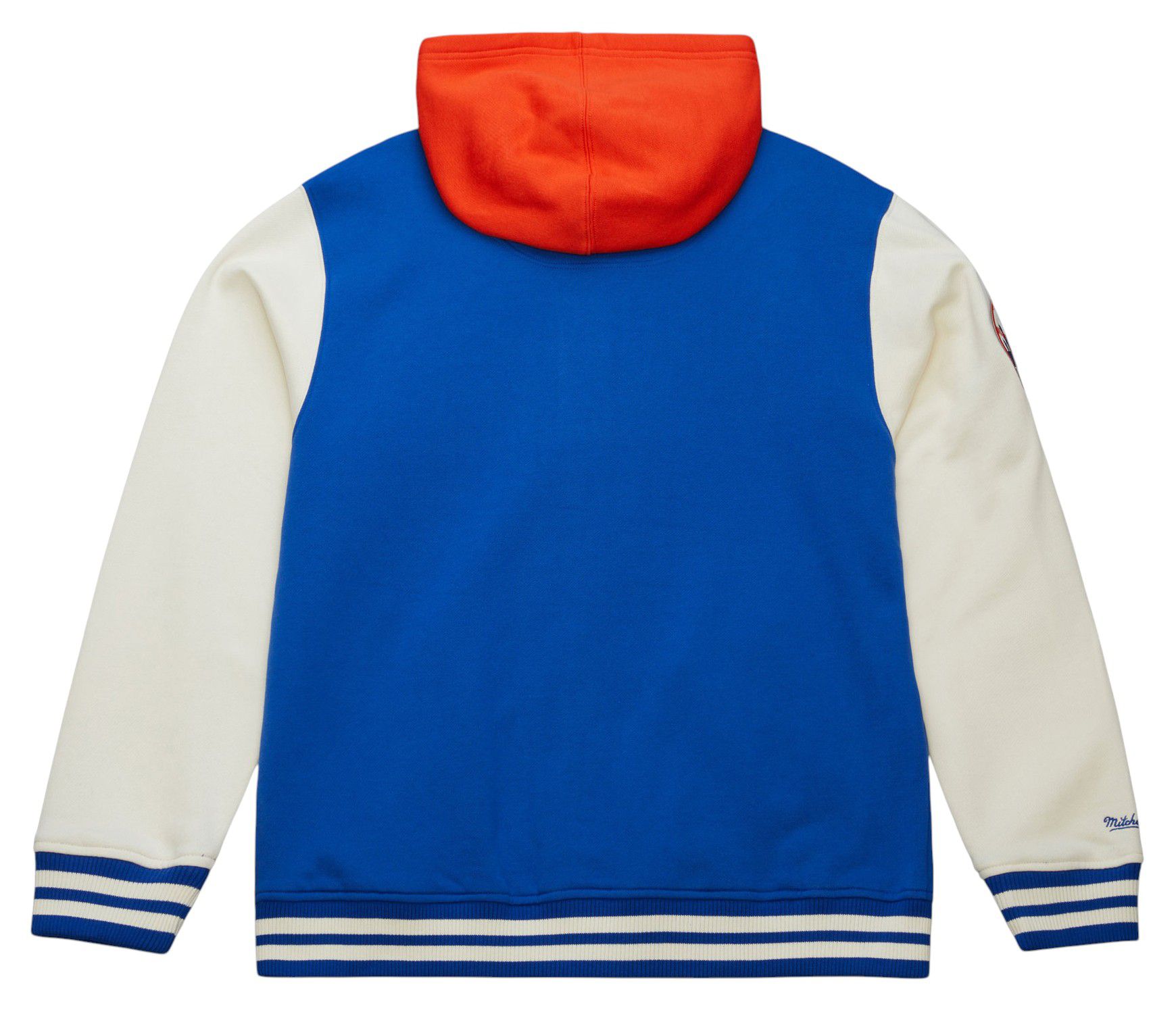 Mitchell & Ness Men's New York Mets Royal Courtside Hooded Jacket product image