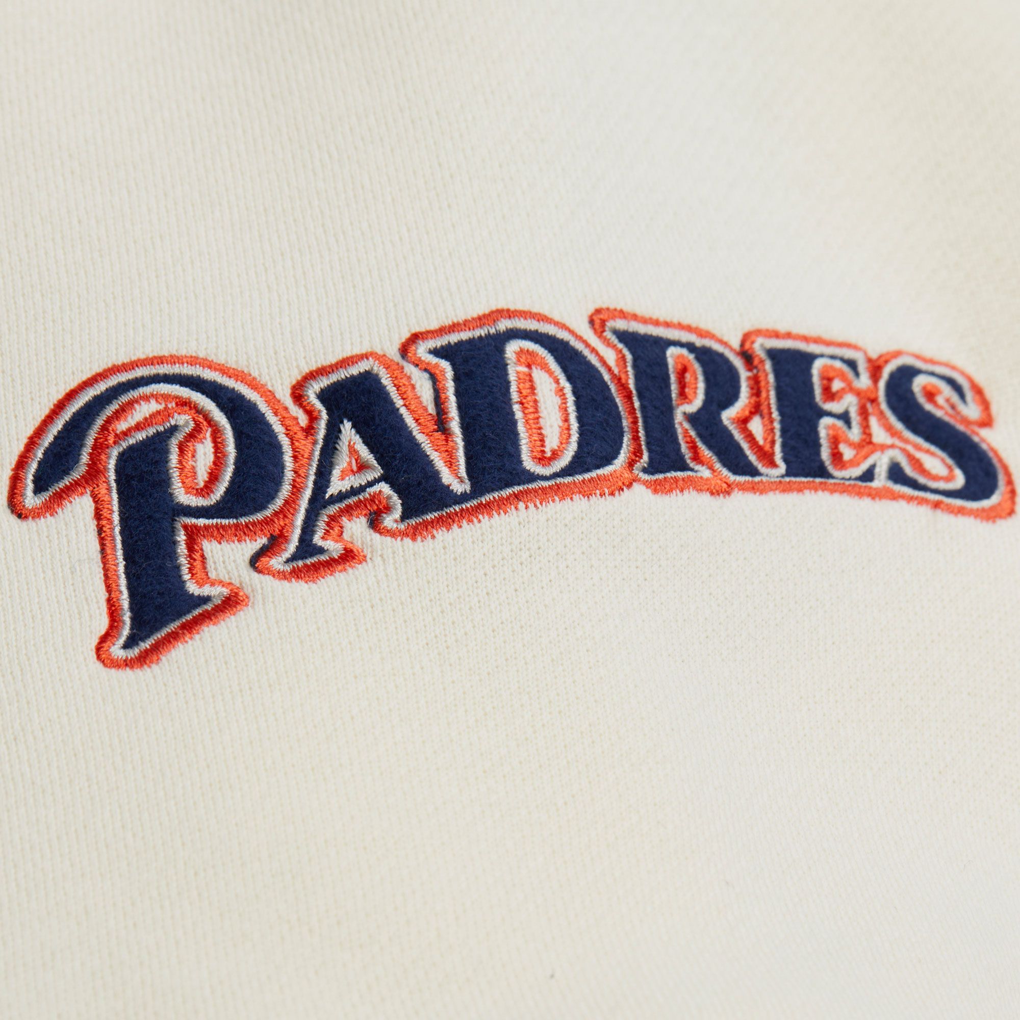 Mitchell & Ness Men's San Diego Padres Navy Courtside Hooded Jacket product image