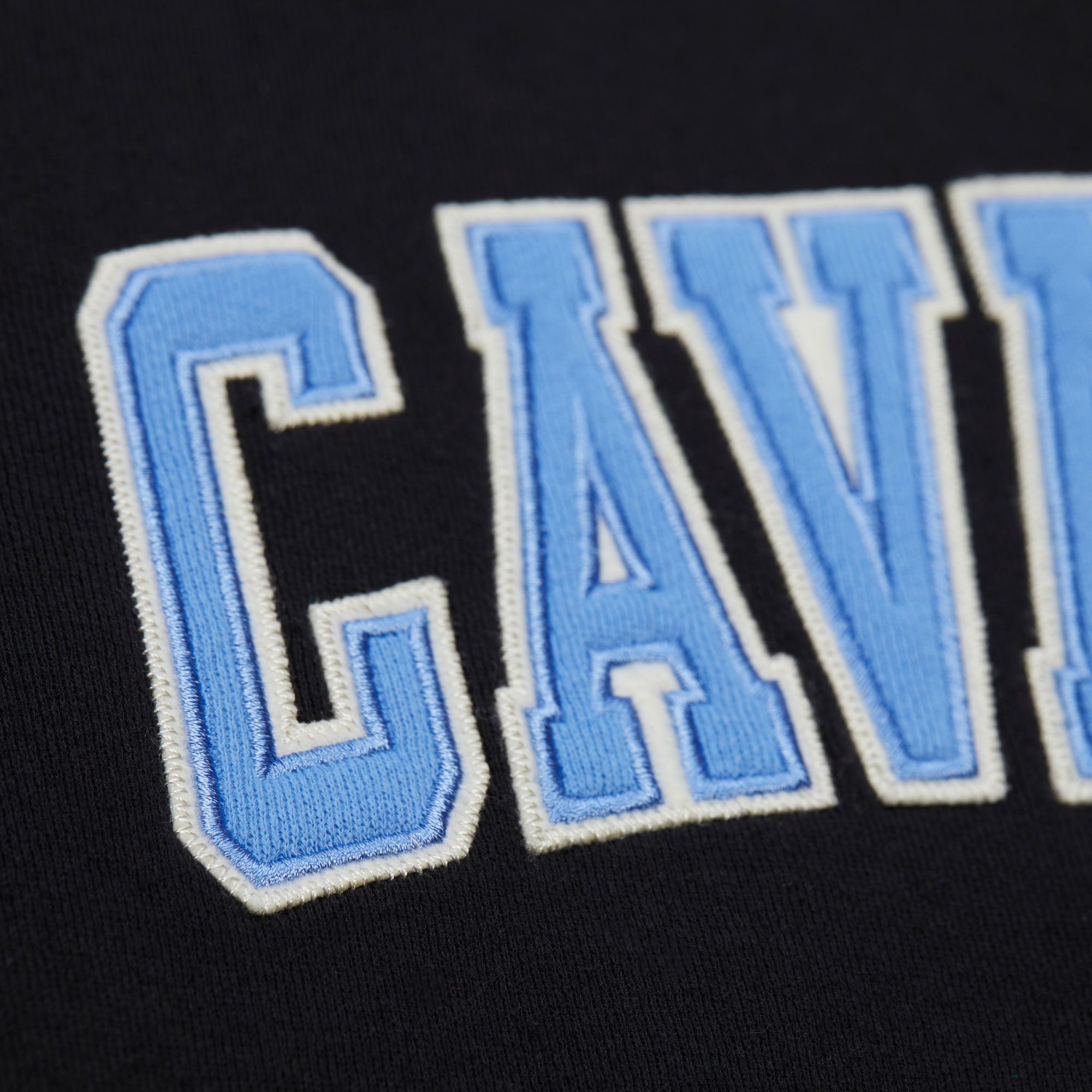 Mitchell & Ness Men's Cleveland Cavaliers Black Courtside Fleece Jacket product image