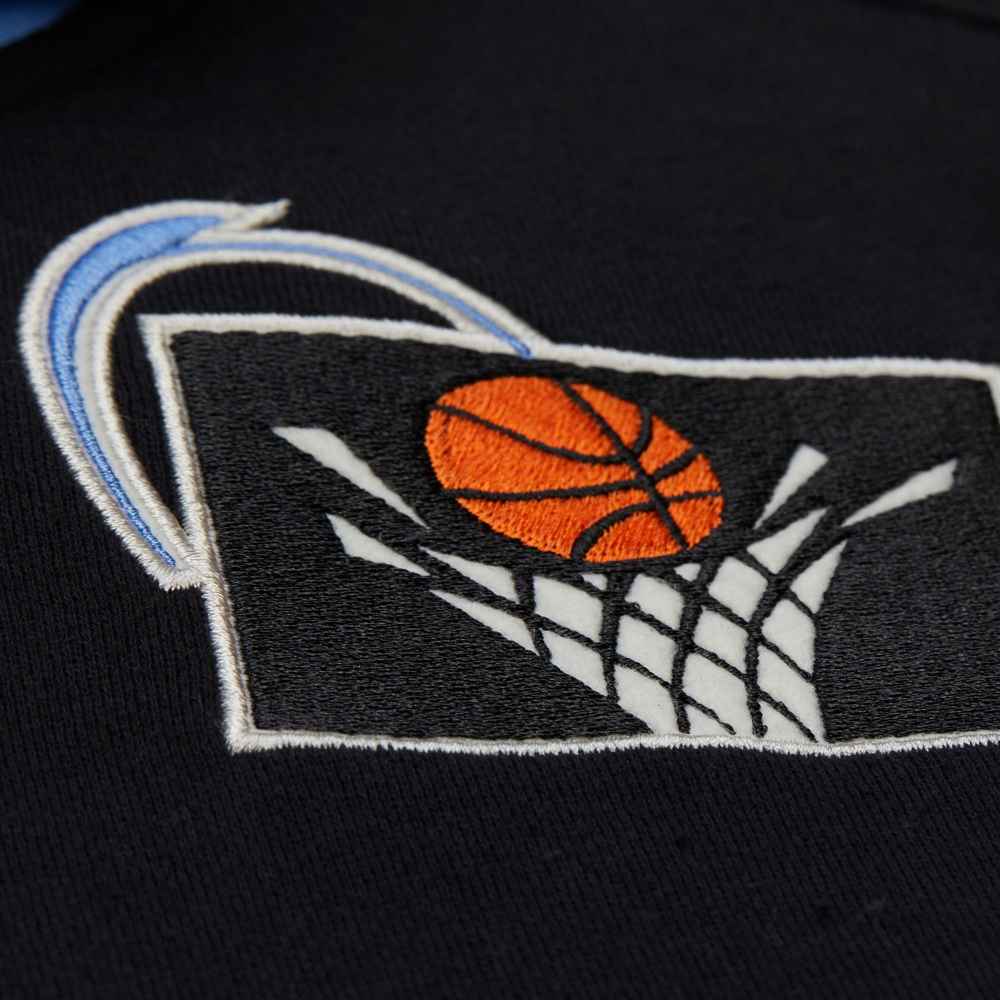 Mitchell & Ness Men's Cleveland Cavaliers Black Courtside Fleece Jacket product image