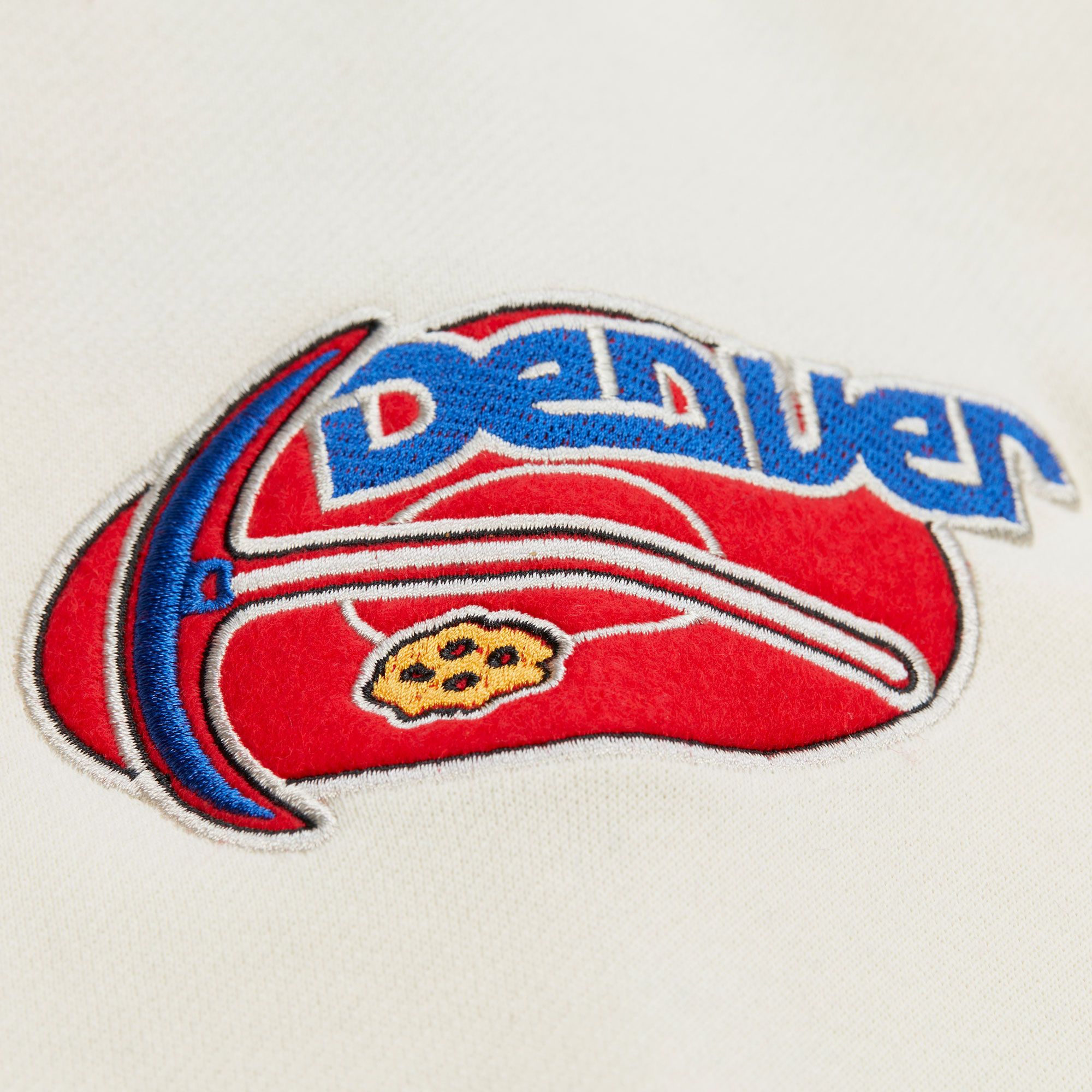 Mitchell & Ness Men's Denver Nuggets Royal Courtside Fleece Jacket product image