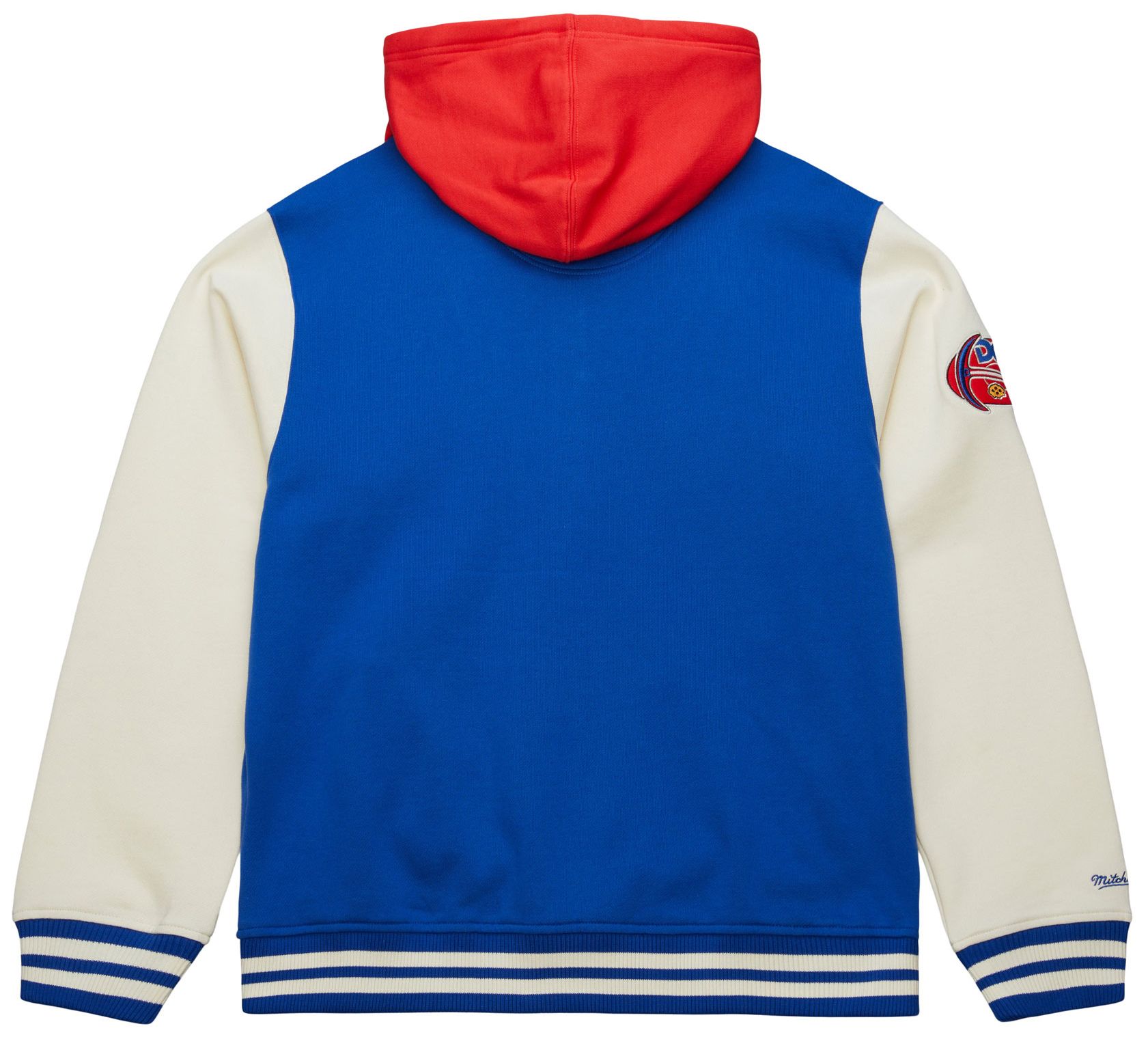 Mitchell & Ness Men's Denver Nuggets Royal Courtside Fleece Jacket product image