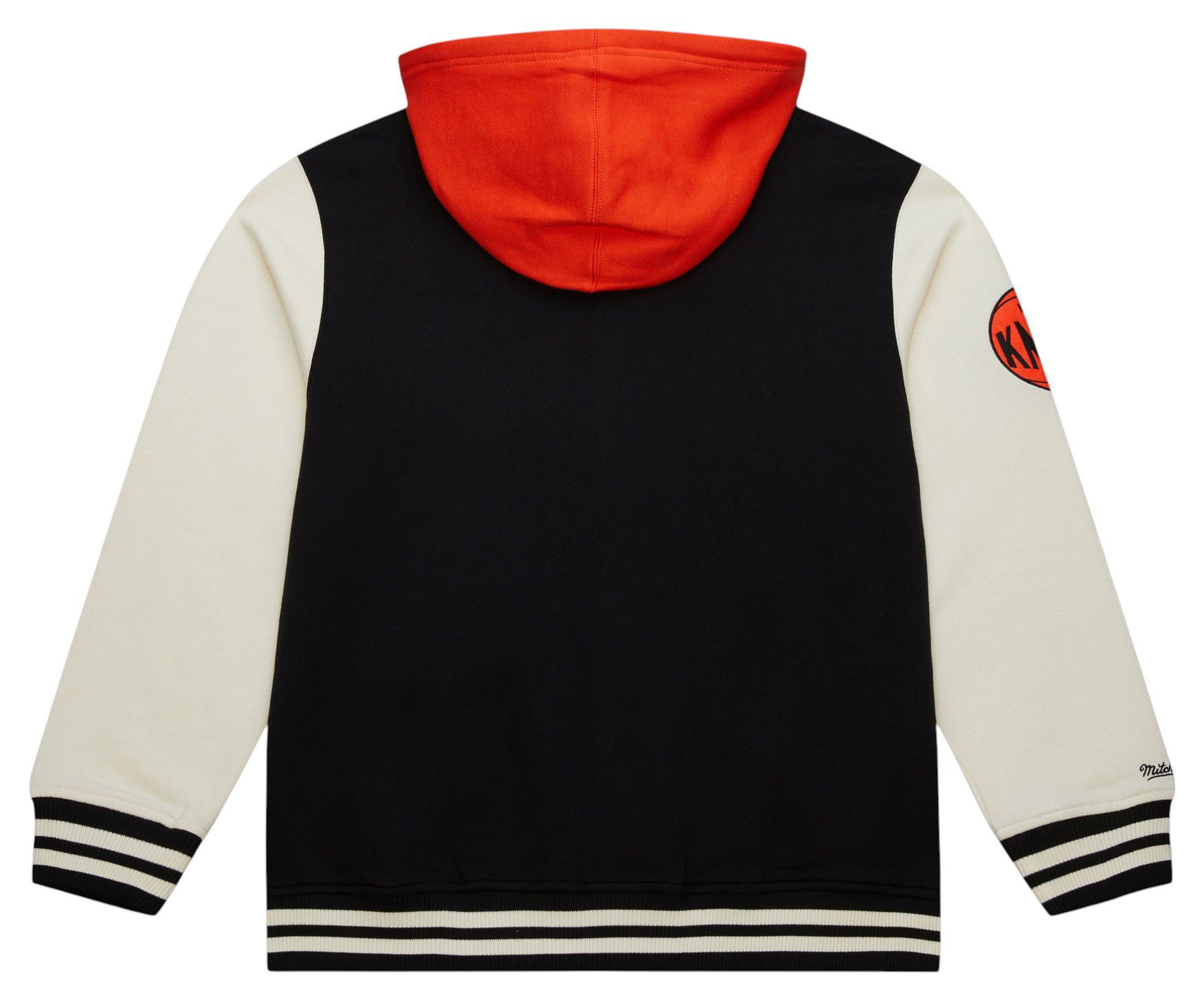 Mitchell & Ness Men's New York Knicks Black Courtside Hooded Jacket product image