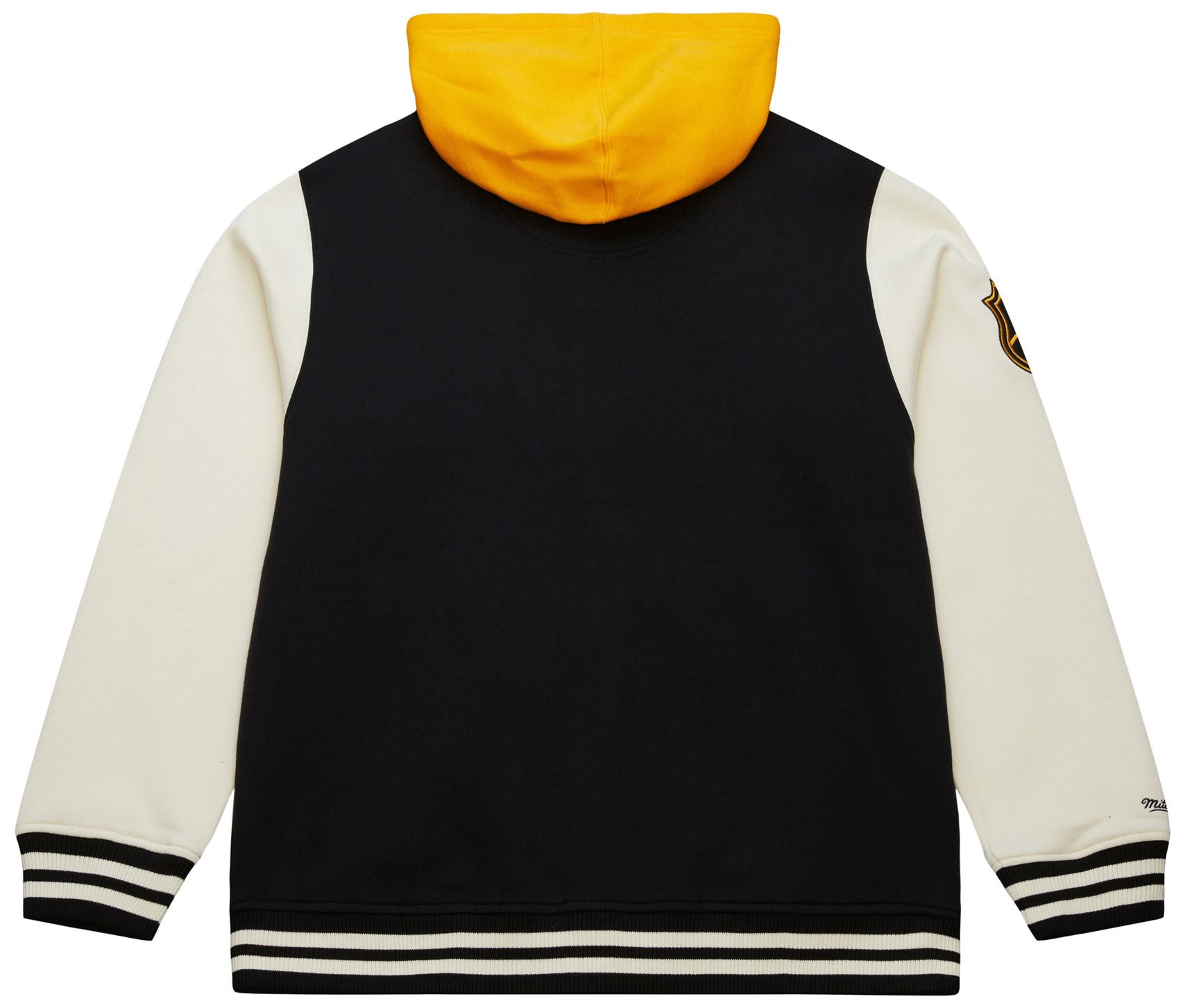 Mitchell & Ness Men's Pittsburgh Penguins Black Full-Zip Fleece Jacket product image