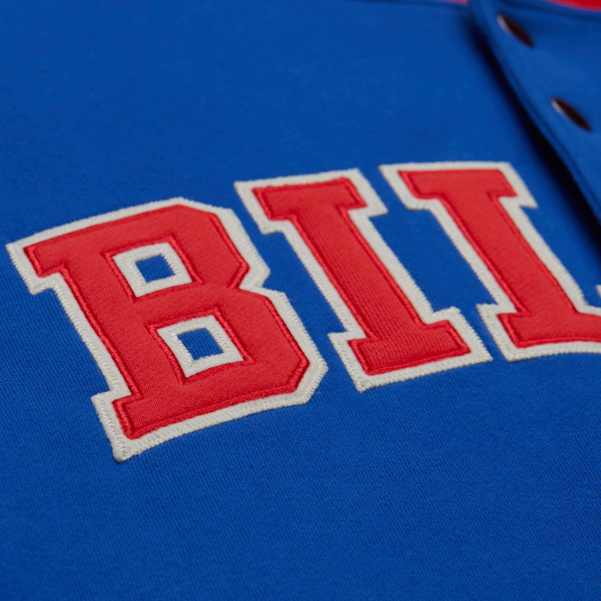 Mitchell & Ness Men's Buffalo Bills Royal Courtside Fleece Jacket product image