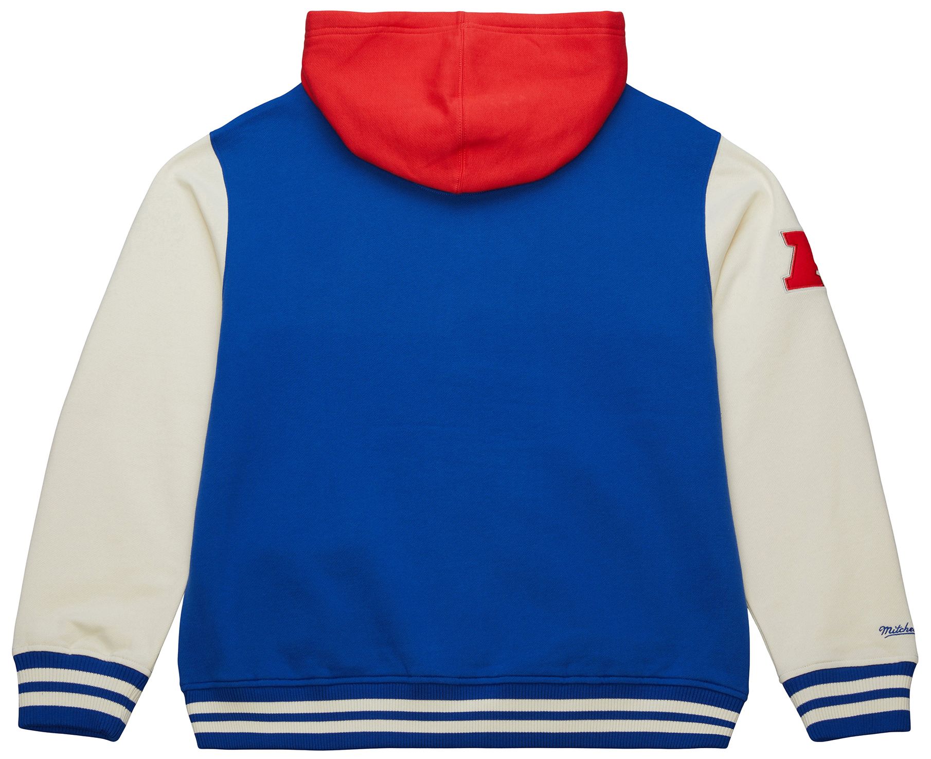 Mitchell & Ness Men's Buffalo Bills Royal Courtside Fleece Jacket product image