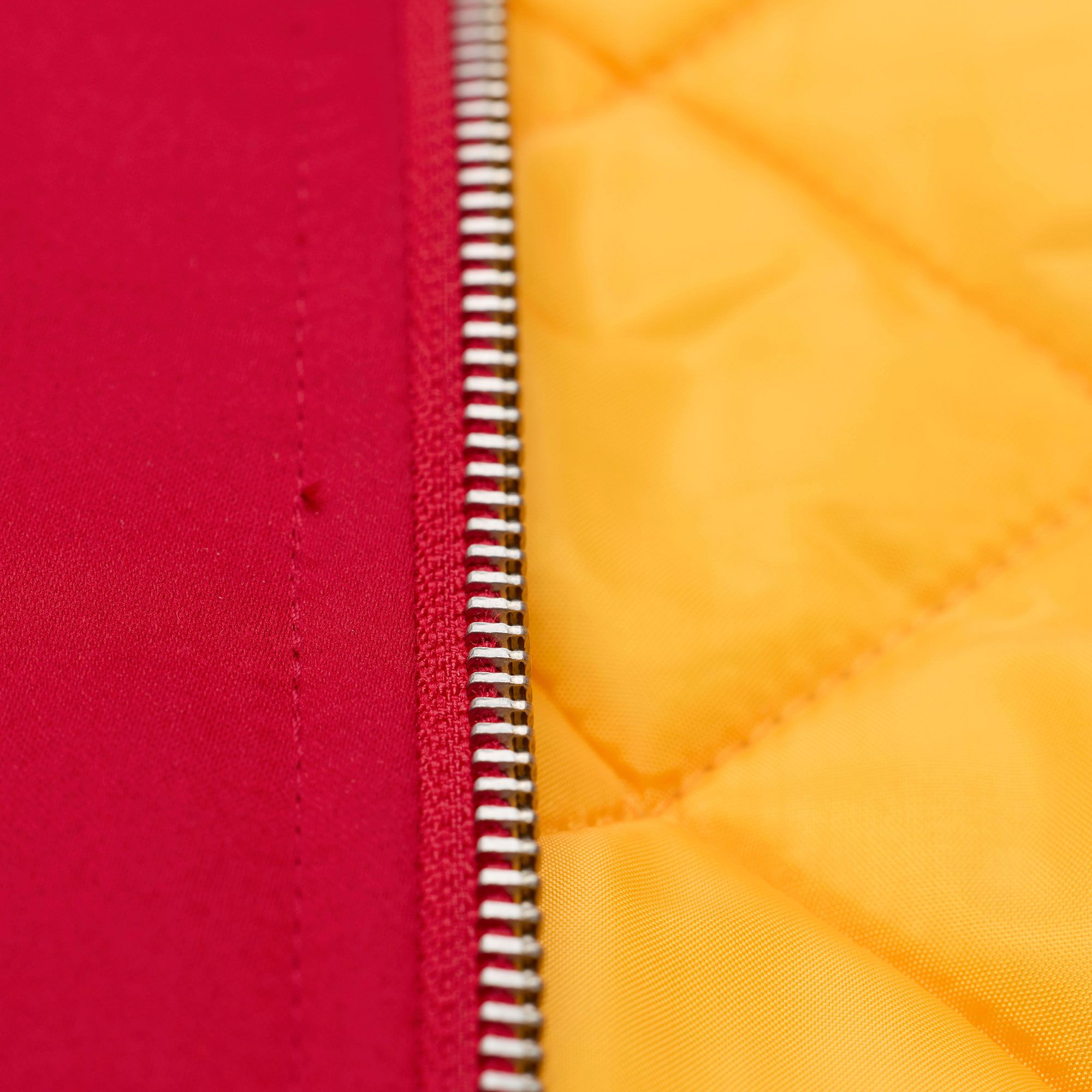 Mitchell & Ness Men's Atlanta Hawks Red Throw It Back Full-Zip Satin Jacket product image