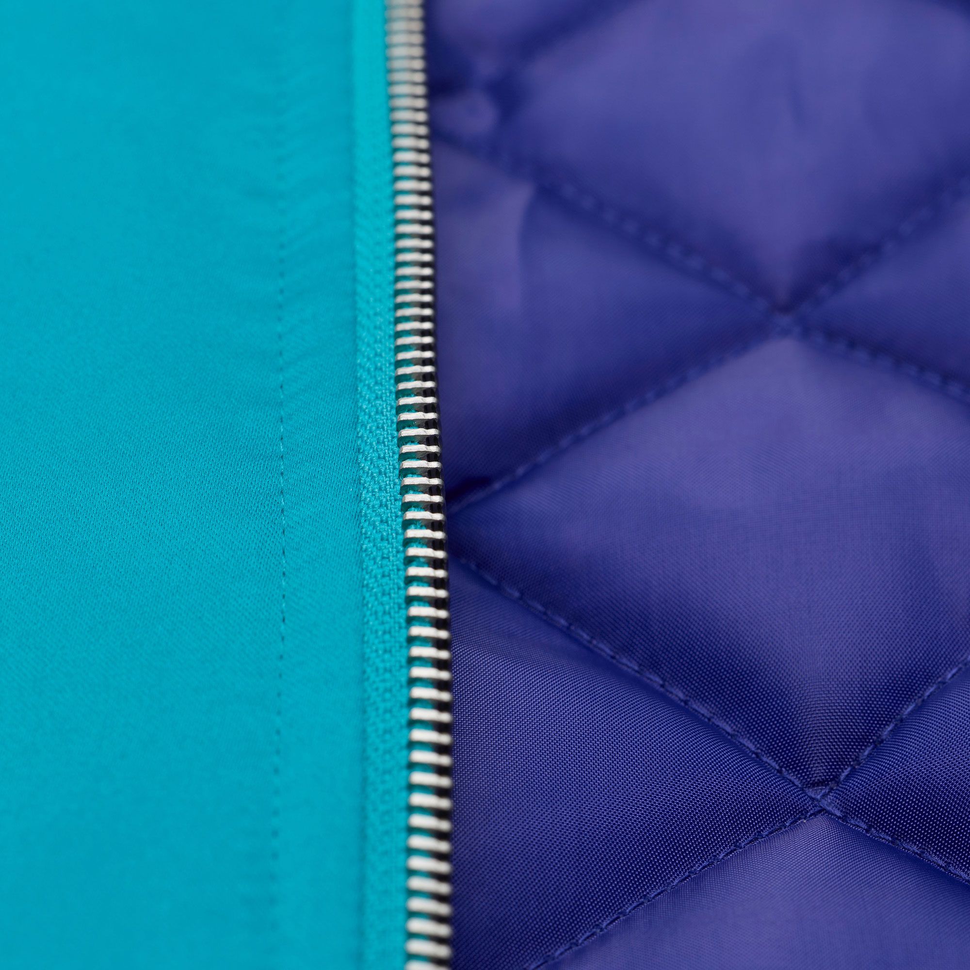 Mitchell & Ness Men's Charlotte Hornets Blue Throw It Back Full-Zip Satin Jacket product image