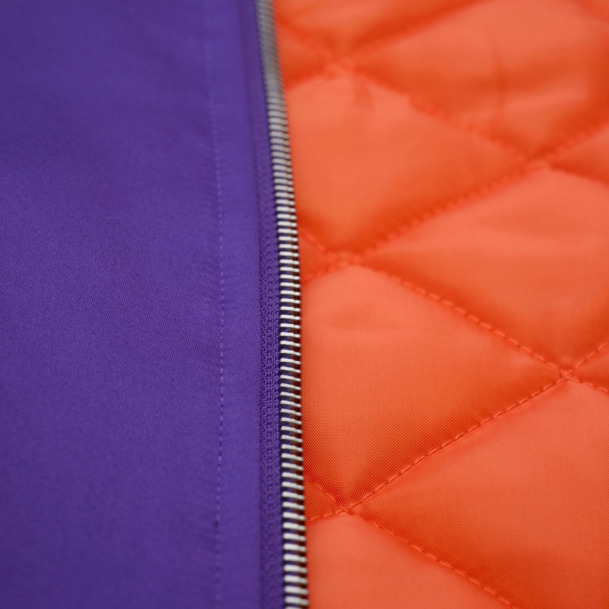 Mitchell & Ness Men's Phoenix Suns Purple Throw It Back Satin Full Zip Satin Jacket product image