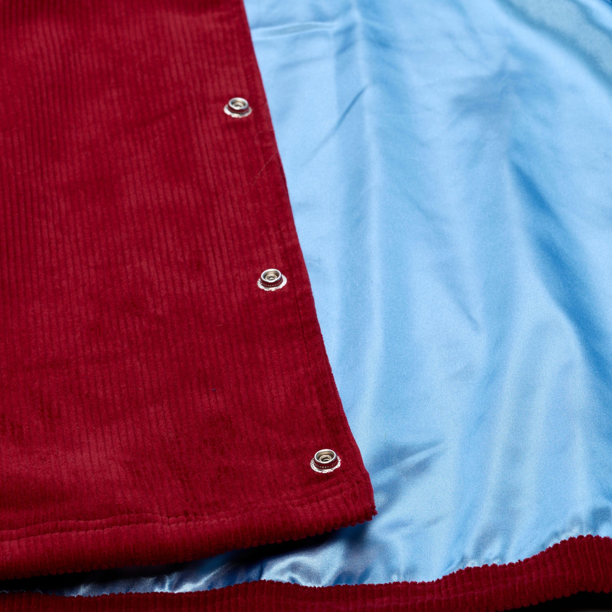 Mitchell & Ness Adult Philadelphia Phillies Cardinal Corduroy Coaches Jacket product image