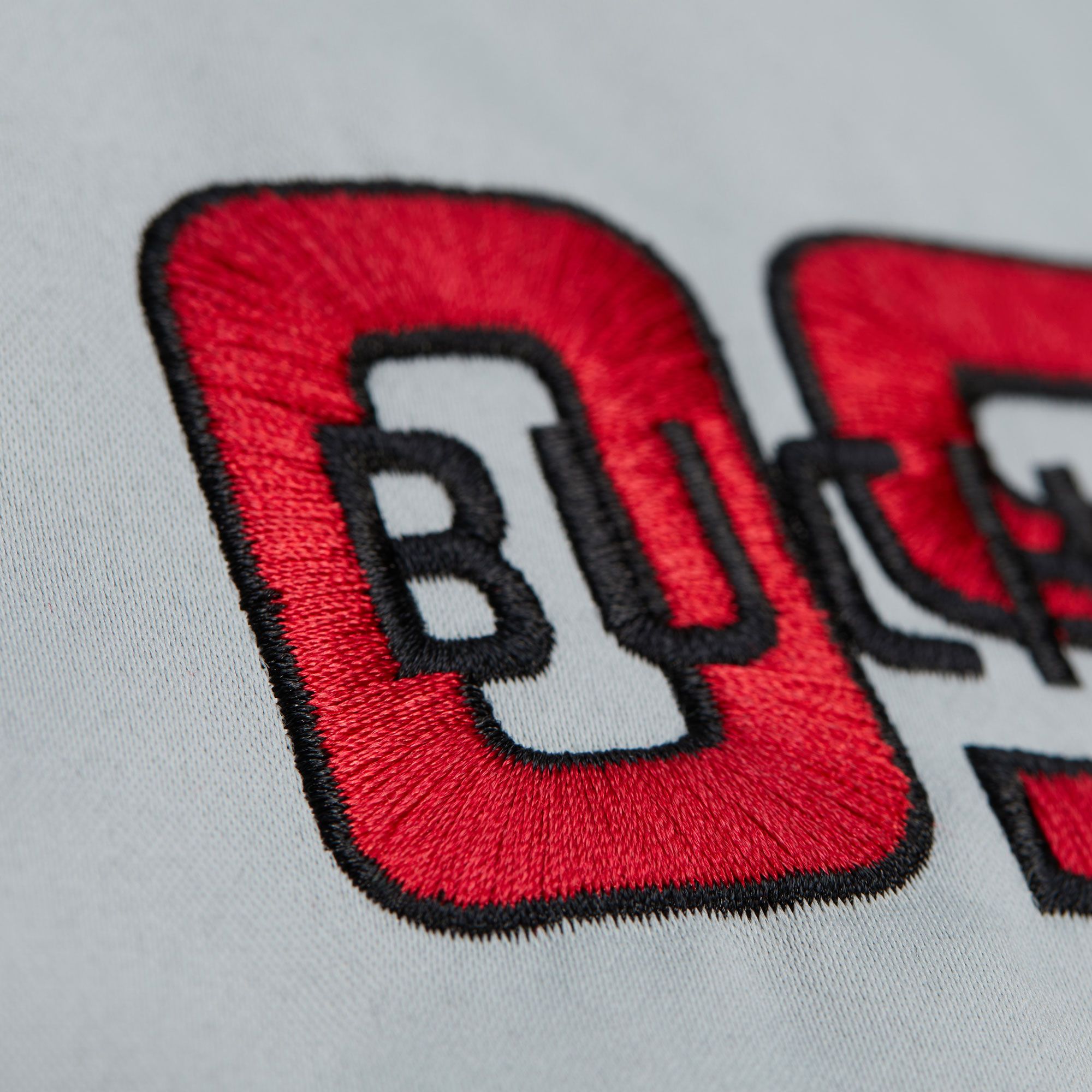 Mitchell & Ness Men's Ohio State Buckeyes Light Grey 1986 Authentic Jacket product image