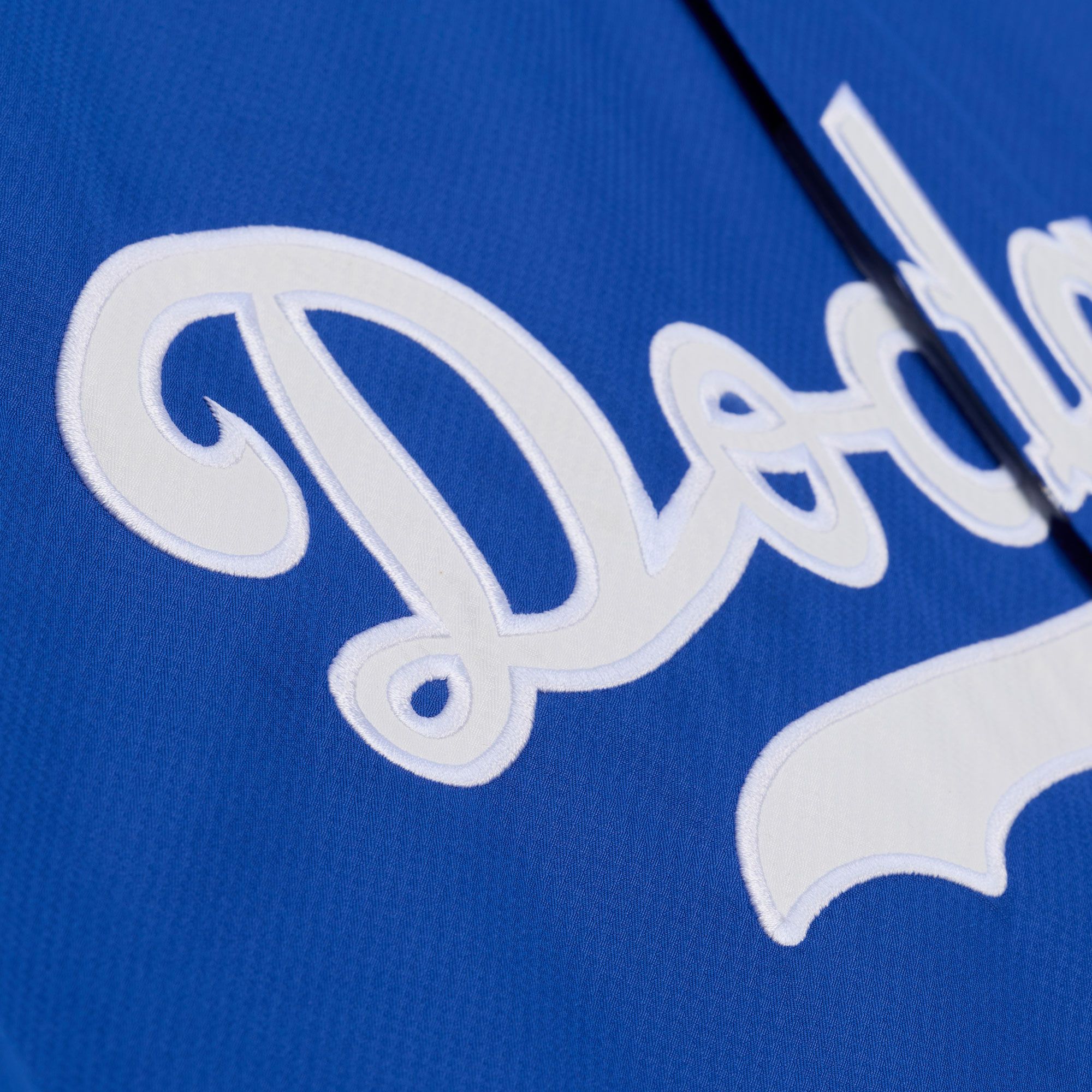 Mitchell & Ness Men's Los Angeles Dodgers Royal Cooperstown Coach Jacket product image