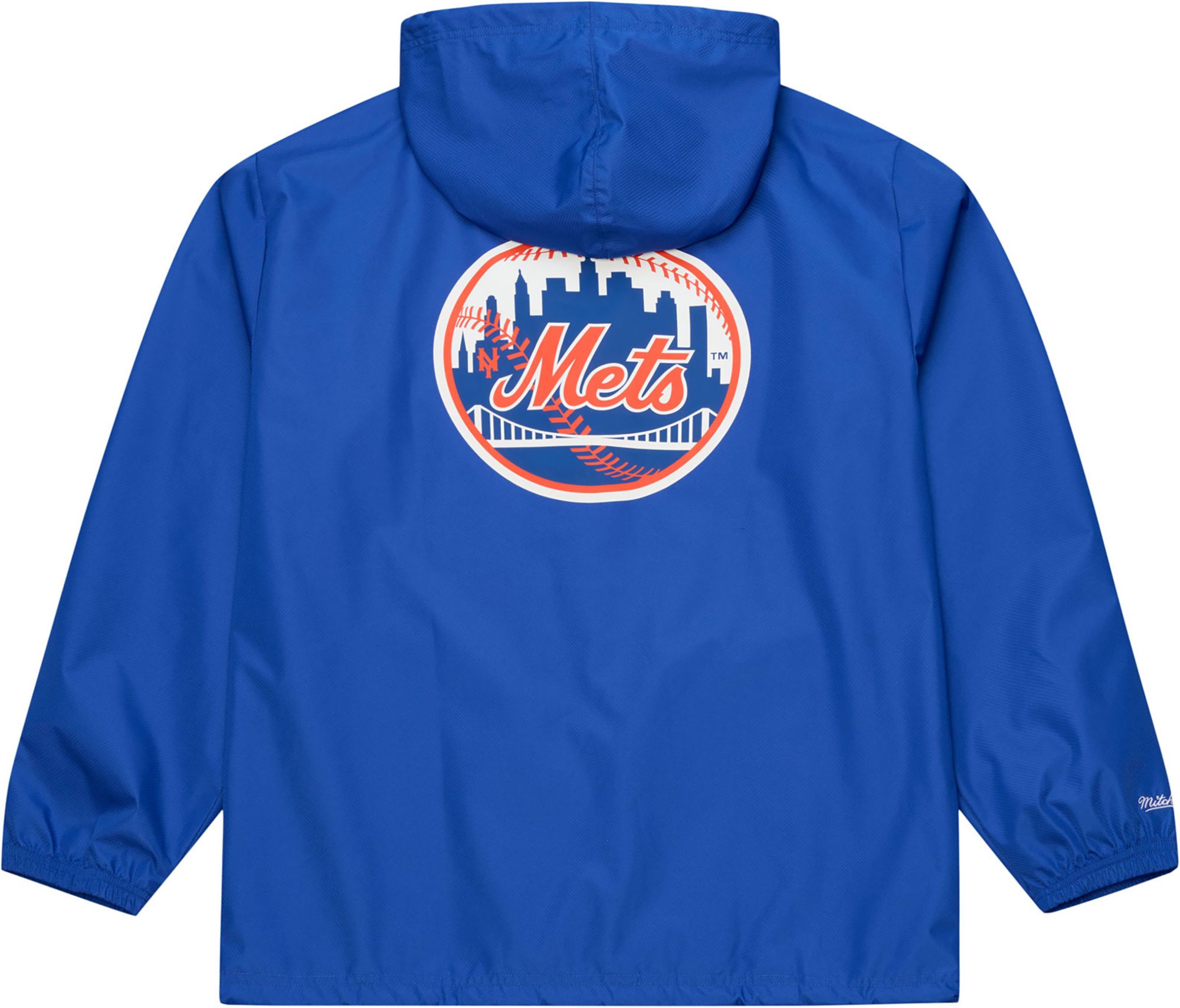 Mitchell & Ness Men's New York Mets Royal Cooperstown Coach Jacket product image
