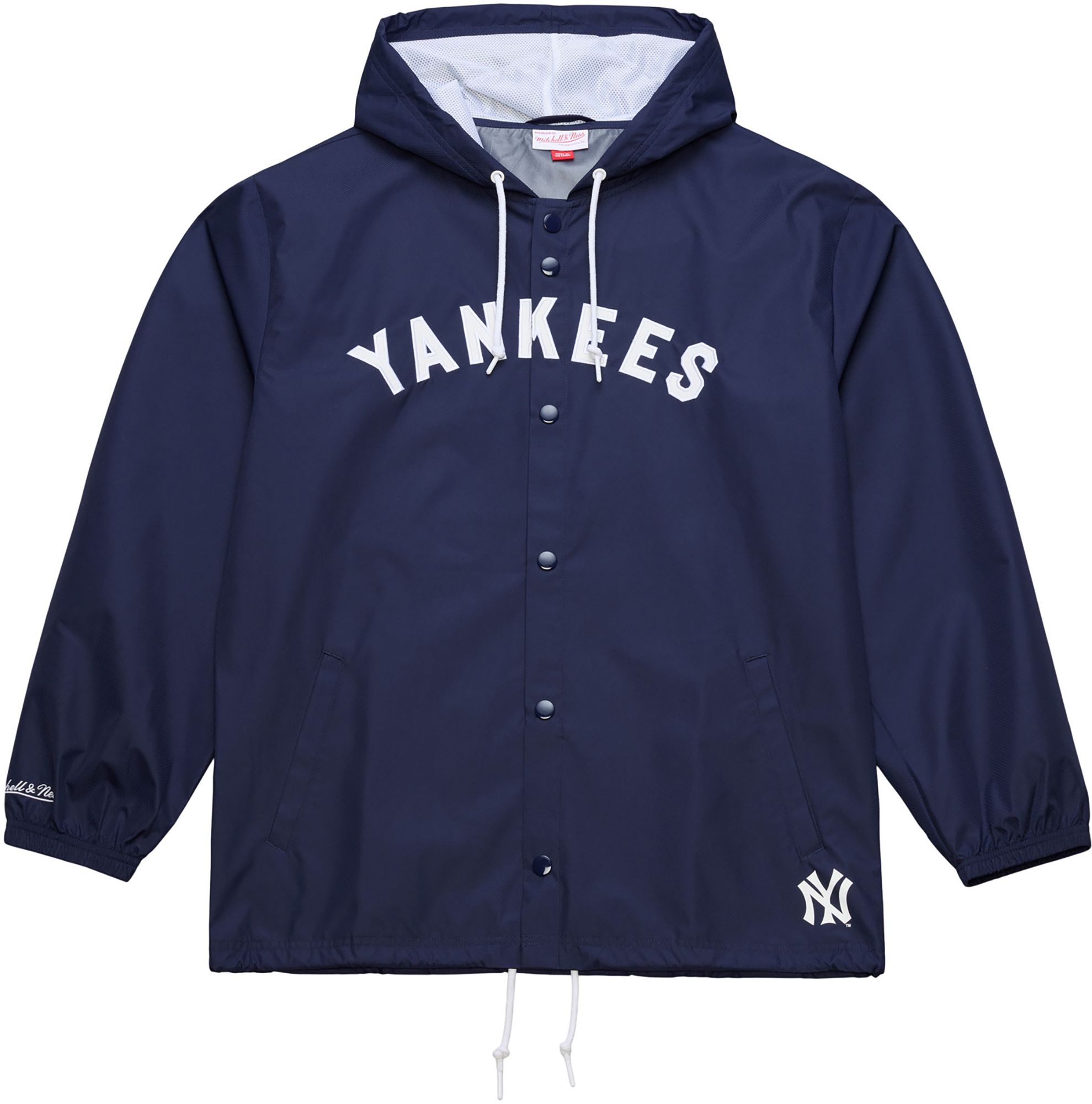 Mitchell & Ness Men's New York Yankees Navy Cooperstown Coach Jacket product image