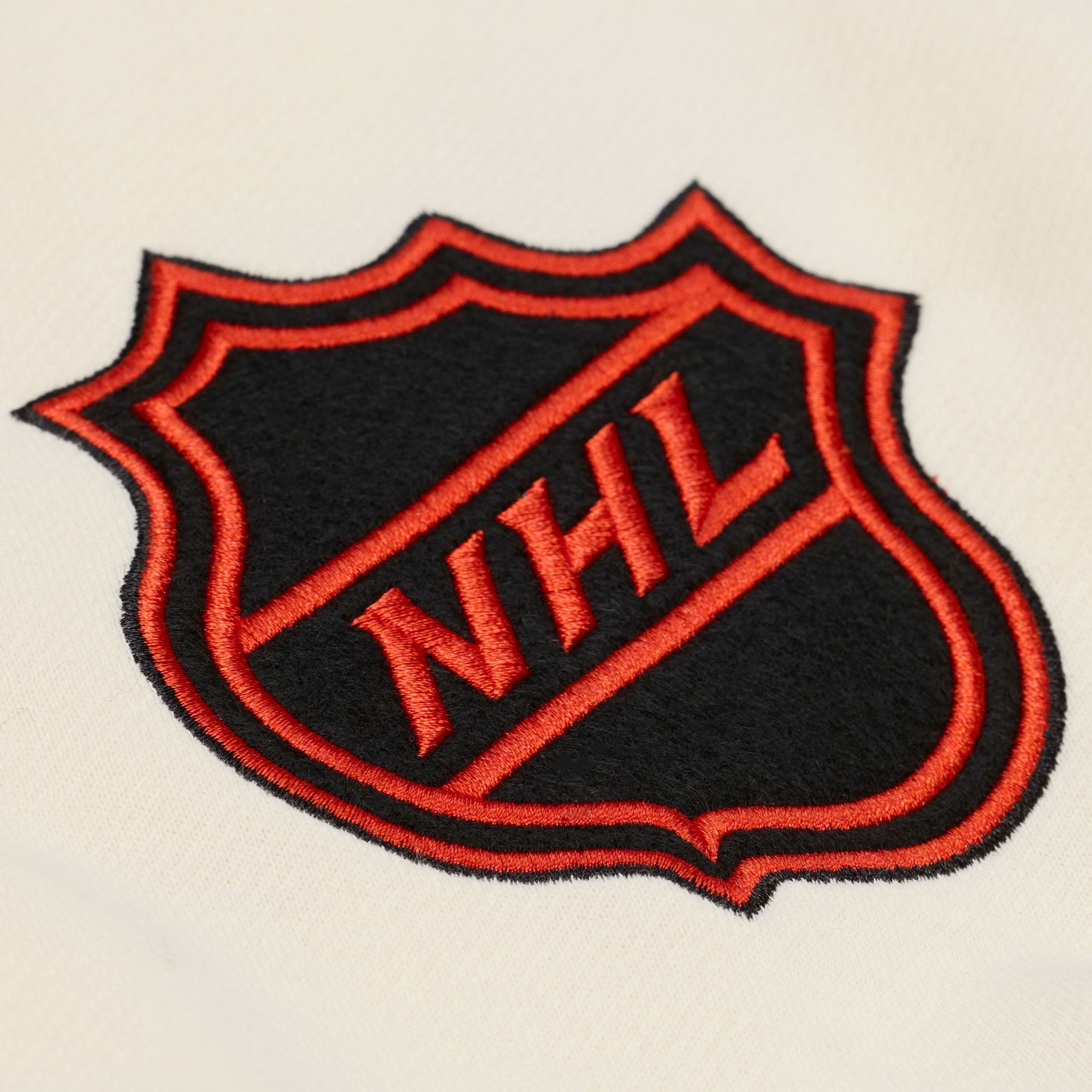 Mitchell & Ness Men's Philadelphia Flyers Tan Dusted Varsity Jacket product image