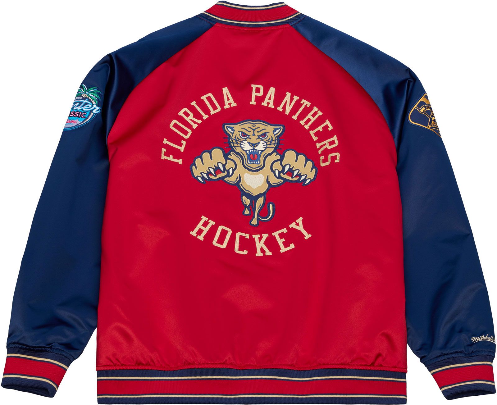 Mitchell & Ness Men's Florida Panthers Winter Classic 2026 Satin Jacket product image
