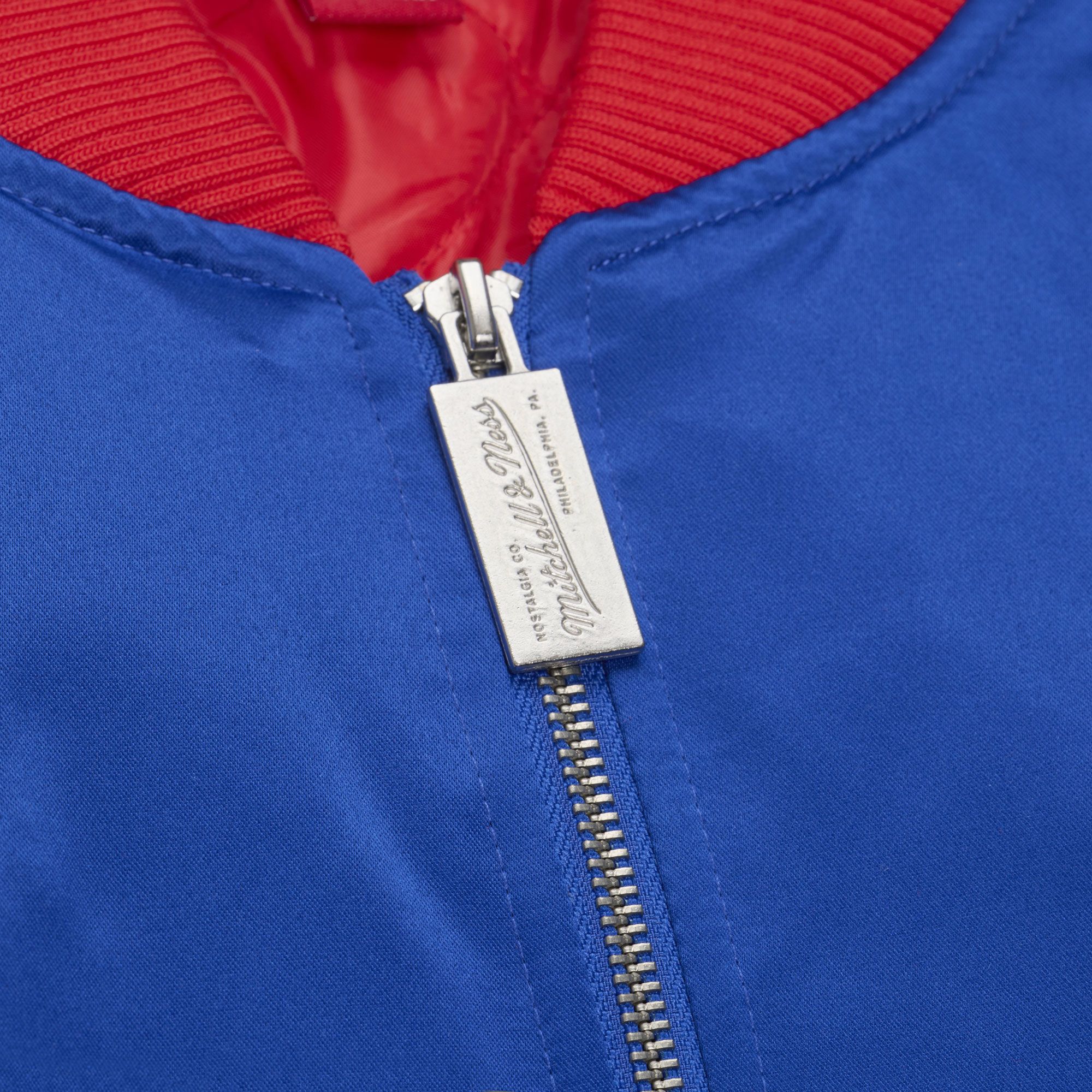 Mitchell & Ness Men's Buffalo Bills Royal Triple Check Heavyweight Jacket product image