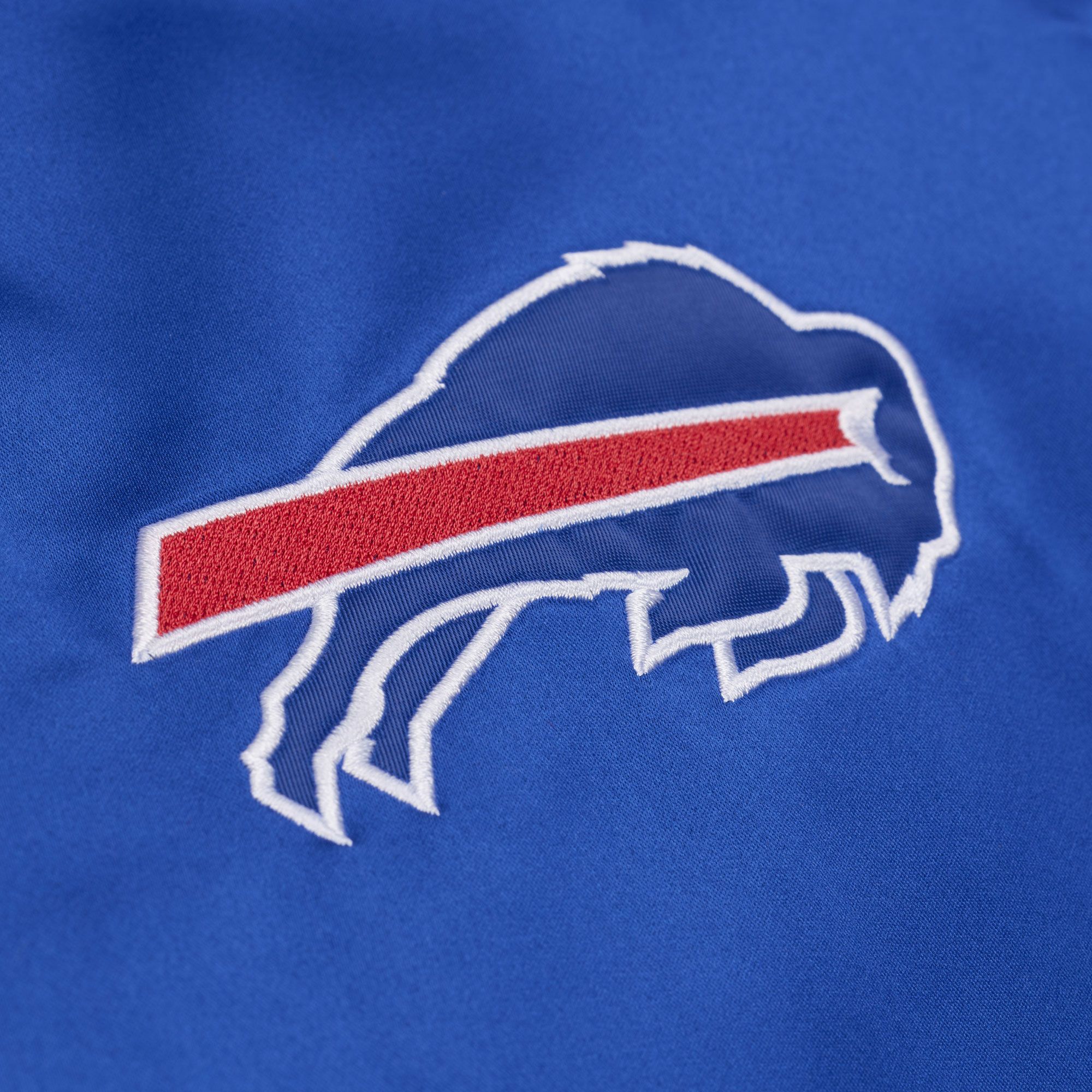 Mitchell & Ness Men's Buffalo Bills Royal Triple Check Heavyweight Jacket product image