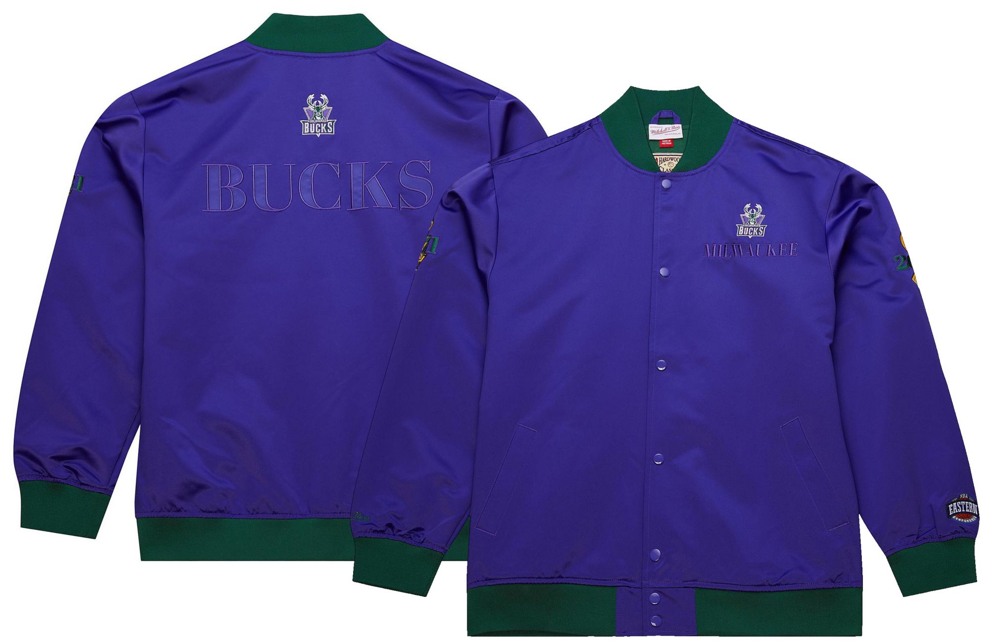 Mitchell & Ness Adult Milwaukee Bucks Team OG 3.0 Jacket product image