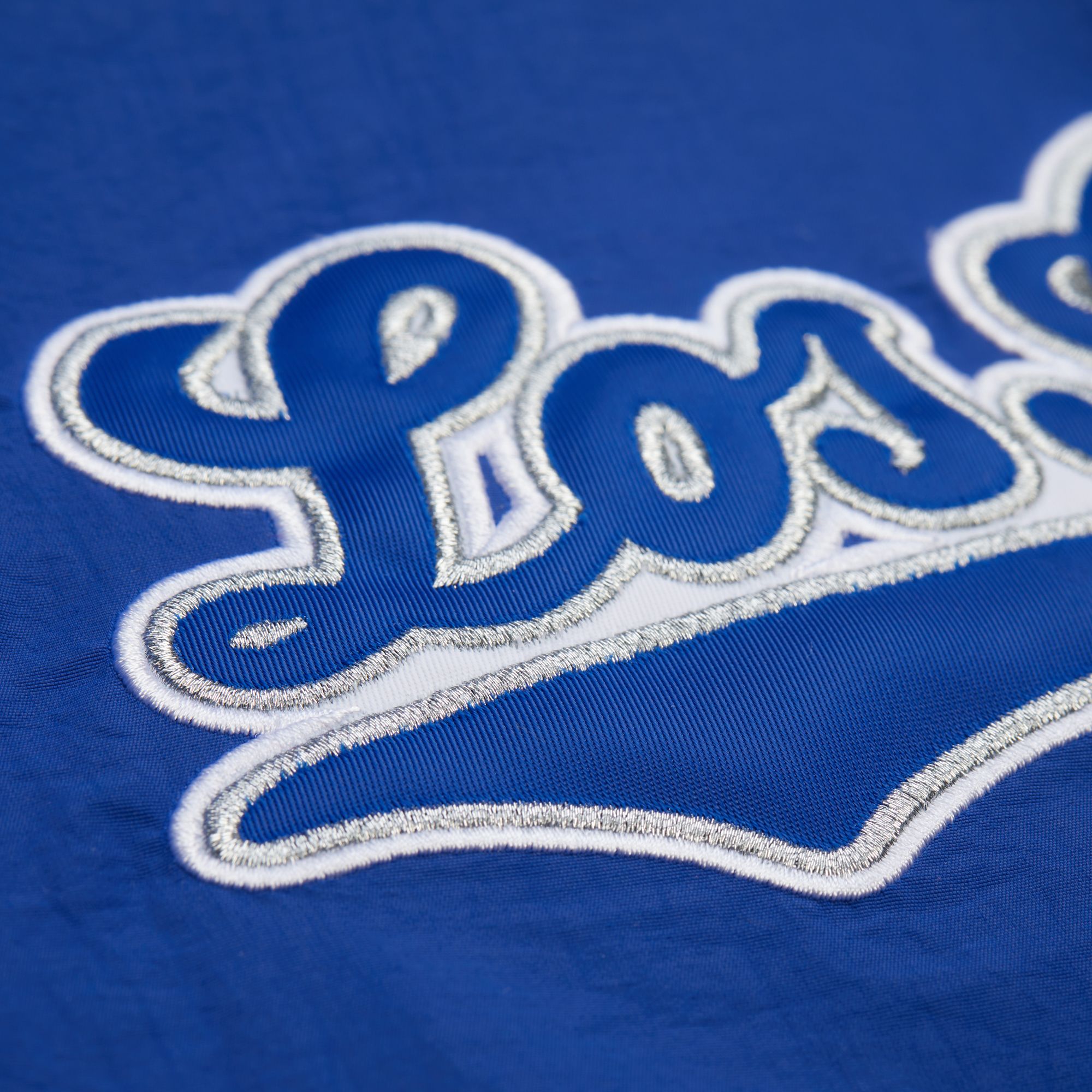 Mitchell & Ness Men's Los Angeles Dodgers Royal Vintage Logo Pullover Hoodie product image