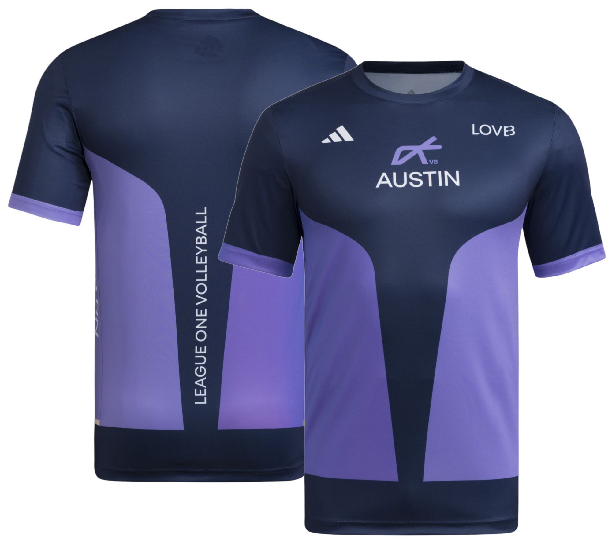 adidas Adult LOVB Austin Navy Away Replica Jersey product image